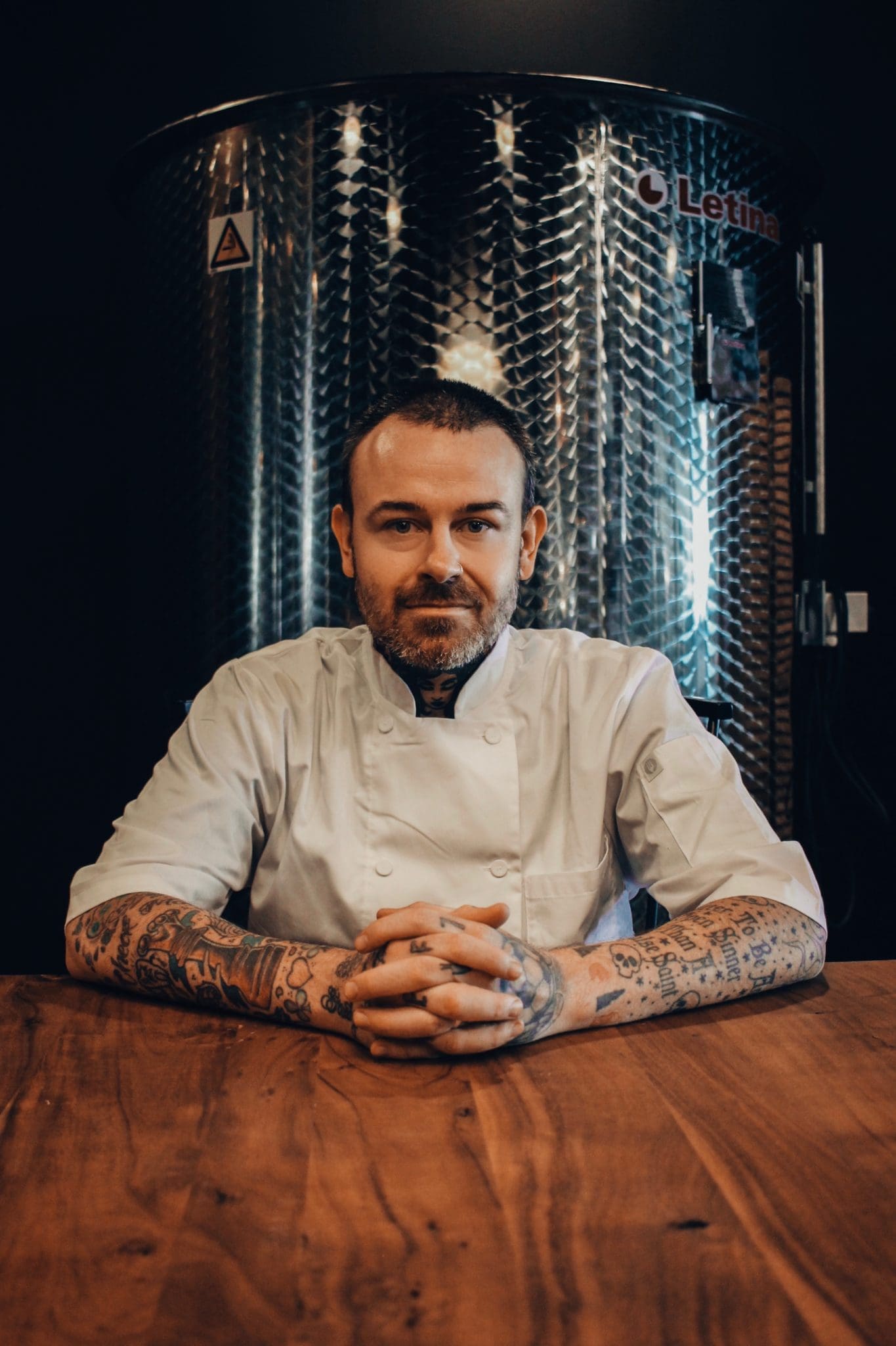 Chef Justin Box is cooking up some traditional, but elevated food at Lockwood. (Photo by Susie Oszustowicz)