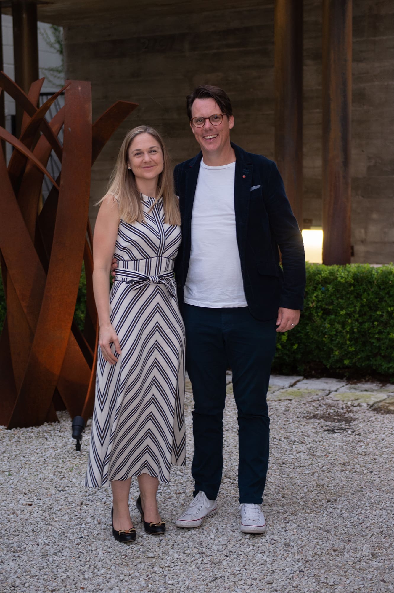 Katherine Thomasson, Michael Talbot (Photo by Wilson Parish)
