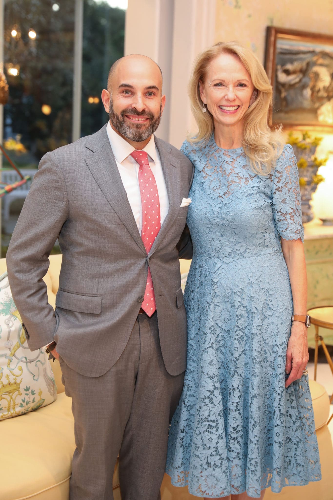 Mark DiBella, Susan Sarofim (Photo by Priscilla Dickson)