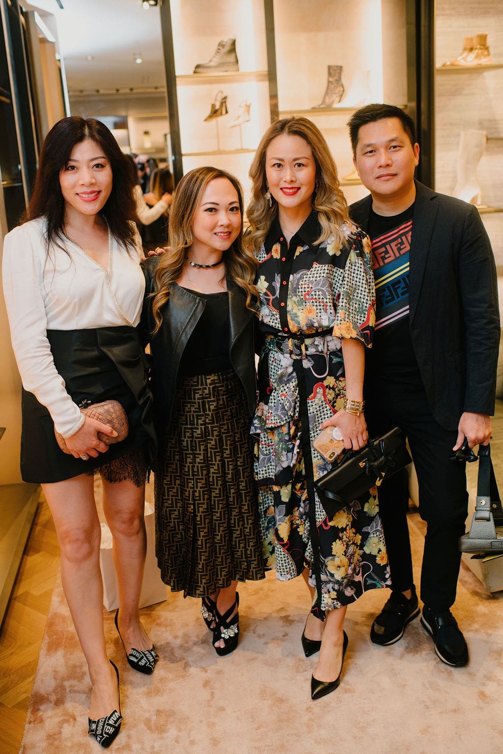 Mia Yu, Crystal Yang, Fenche Shen, Andrew Dinh (Photo by Joseph West )