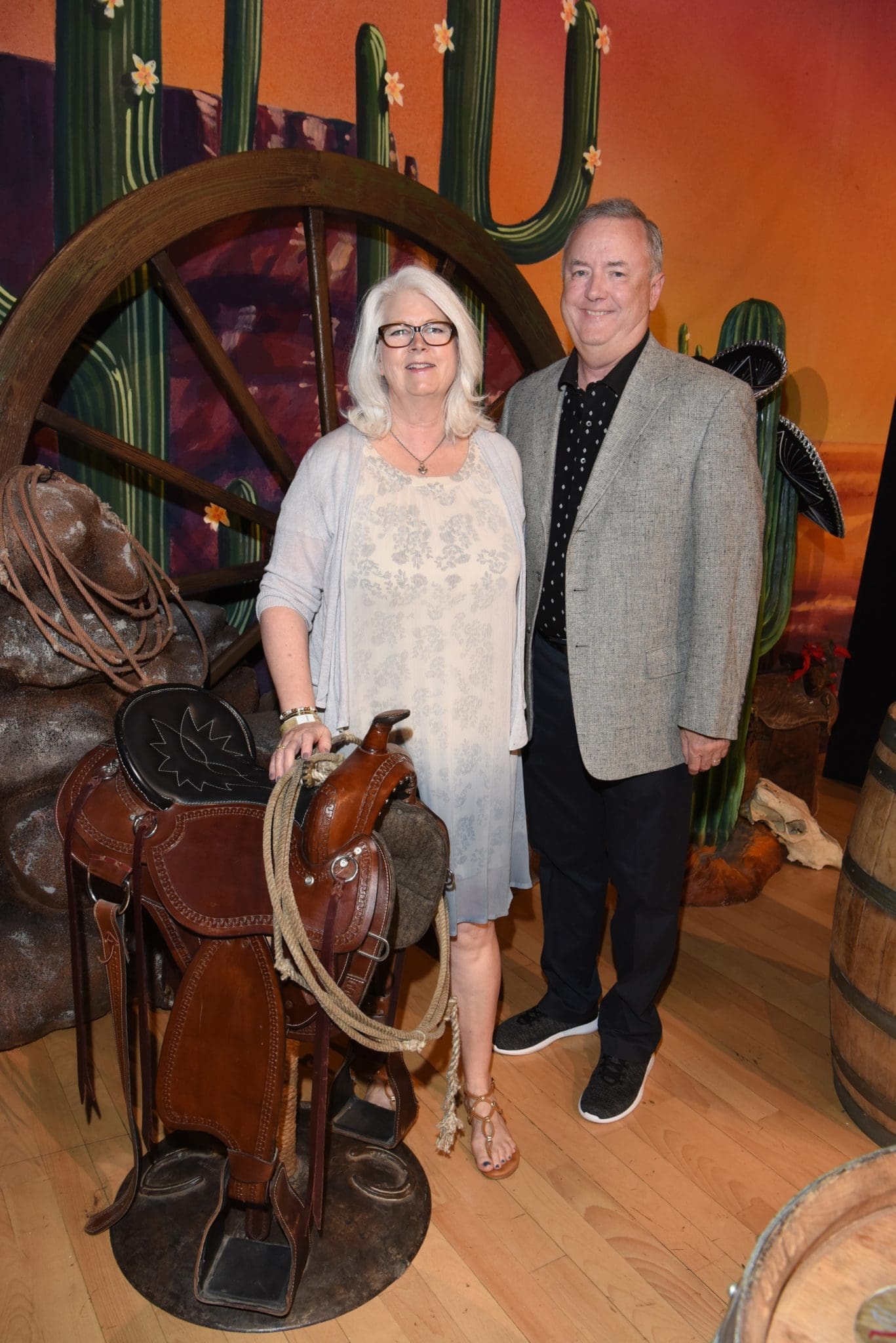 Karen and Tom Falk (Photo by Kristina Bowman)