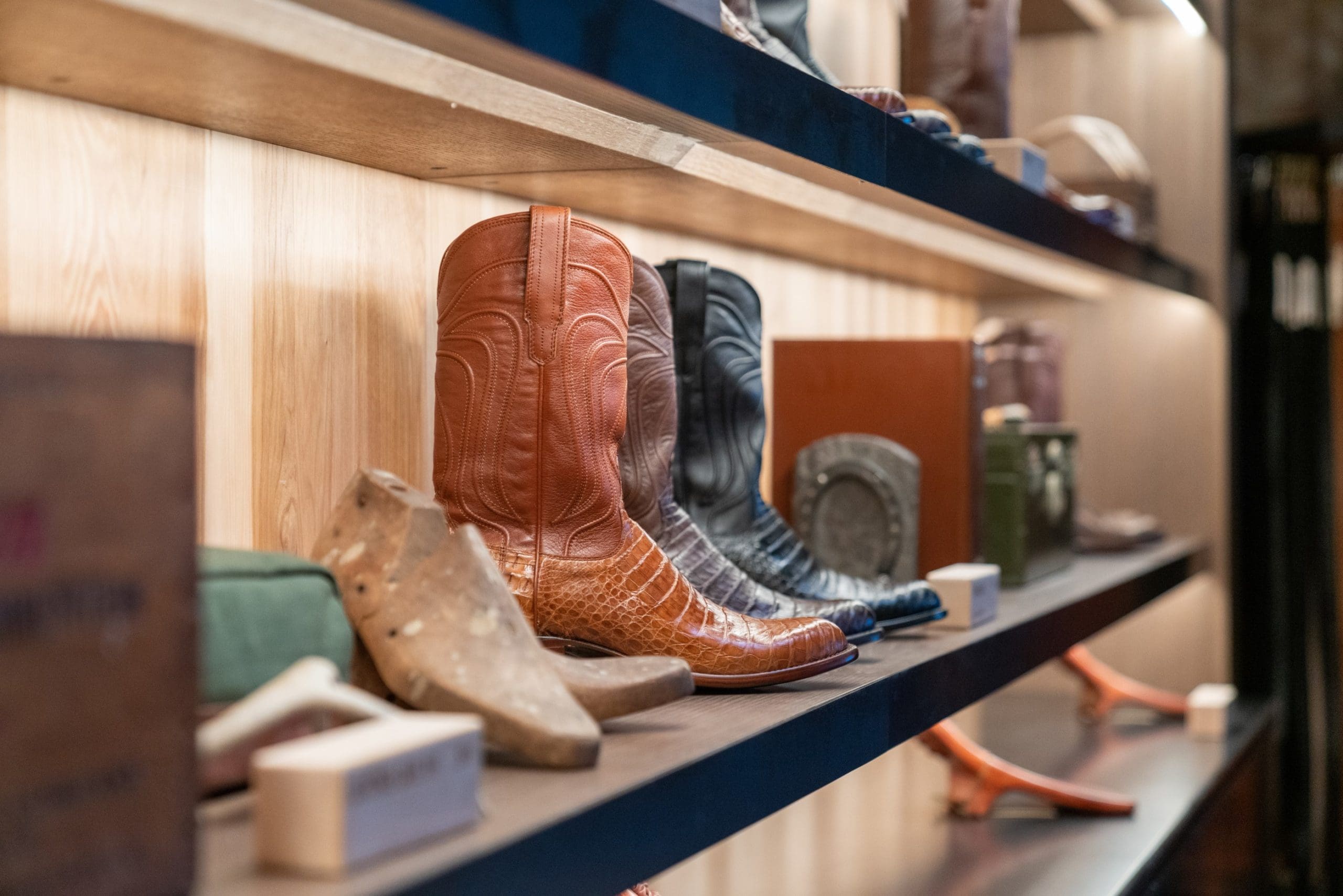 Starting as online-only, Tecovas has expanded to three retail shops.