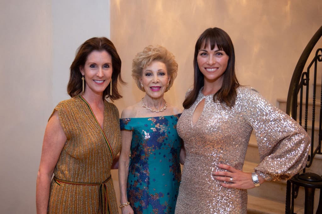 Golden Night at Stunning Houston Home Sets Stage for Ballet Ball