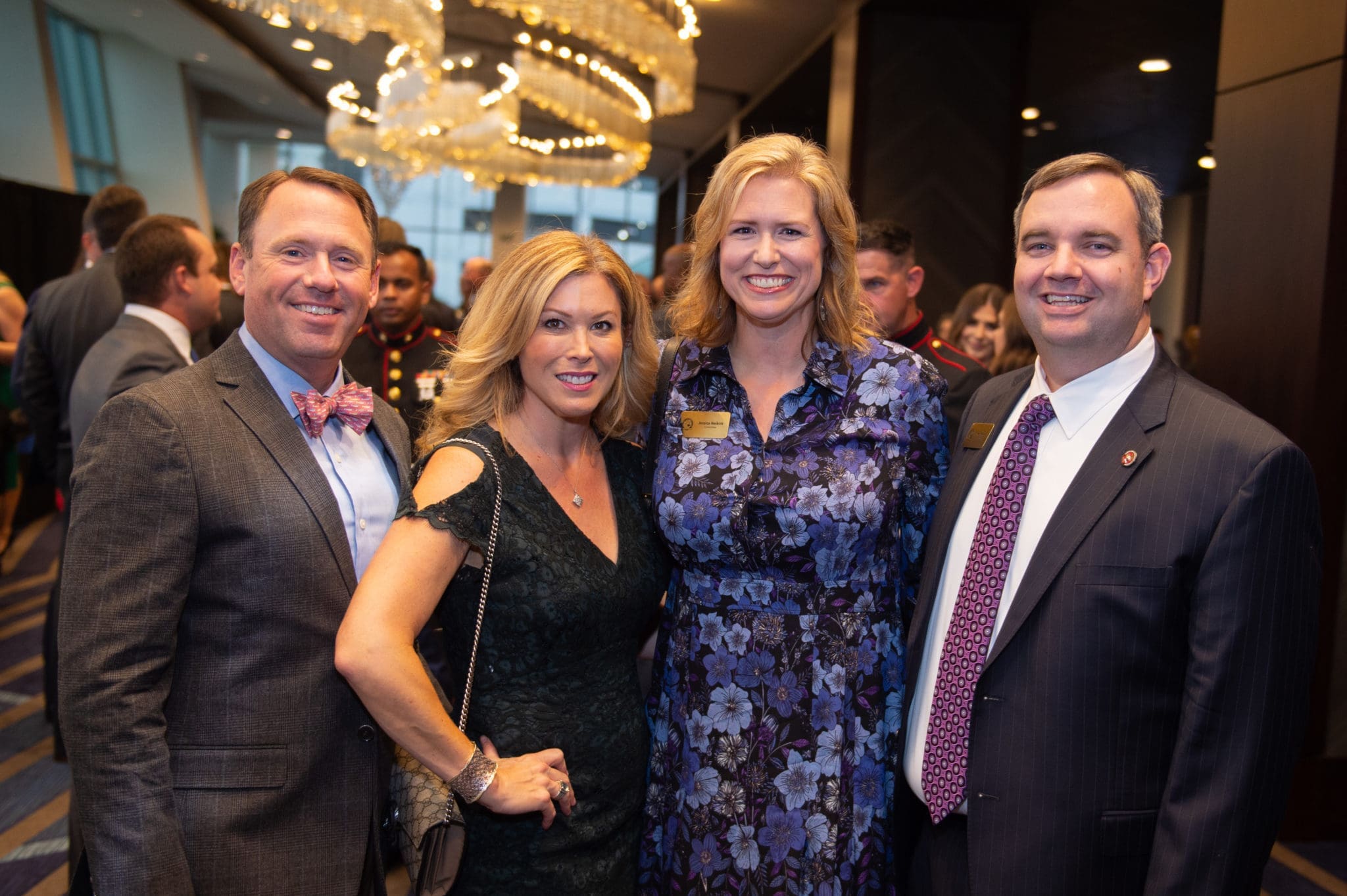 John & Kara Coza, Jessica & Ken Neikirk (Photo by Wilson Parish)