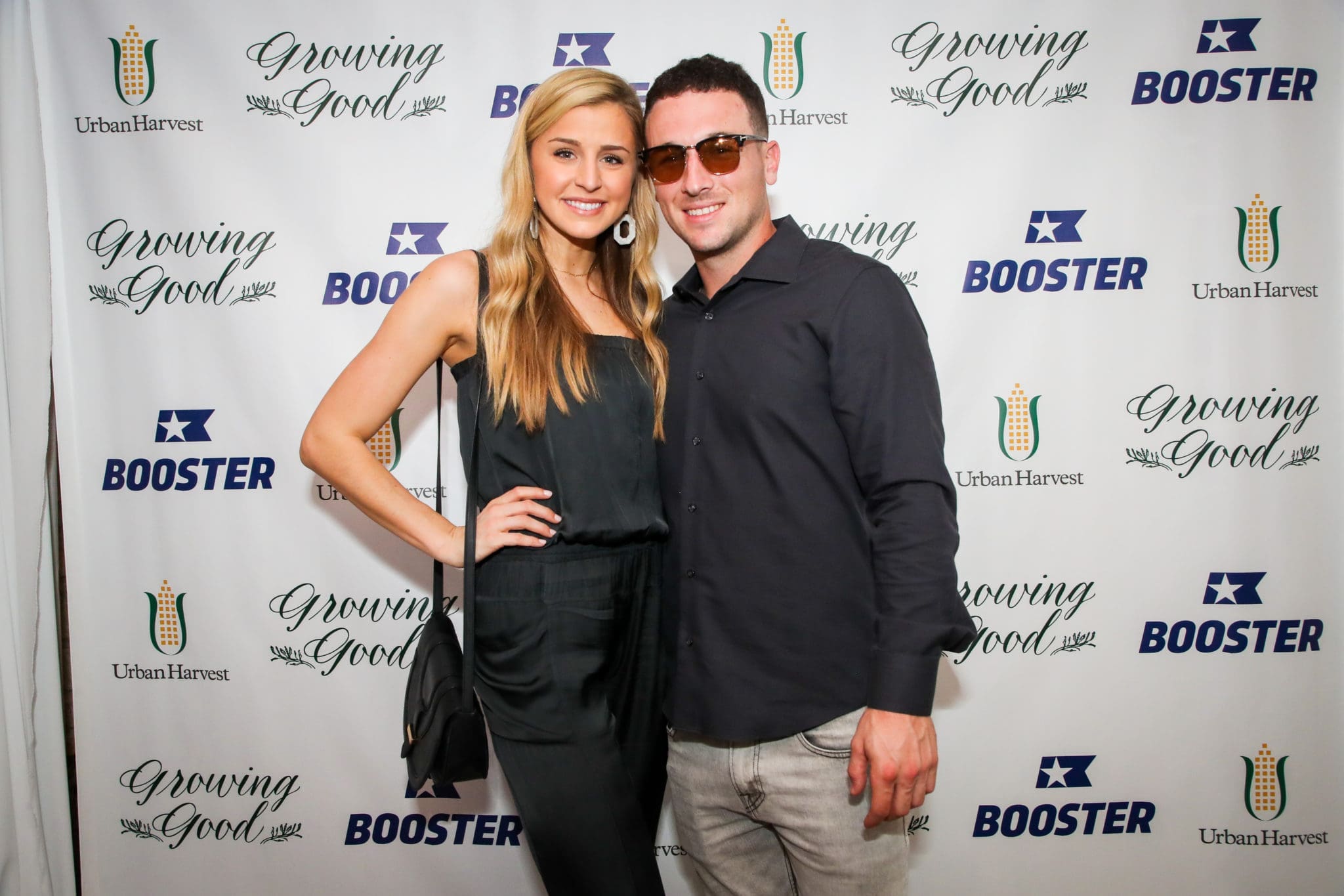 Reagan Howard & Alex Bregman (Photo by Alex Bierens de Haan )