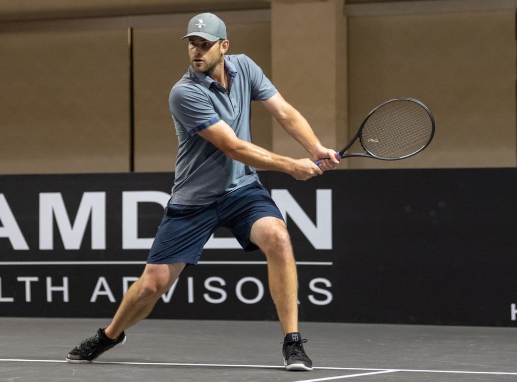 Former World No. 1 Andy Roddick will play in the Oracle Pro Series exhibition match this Friday.