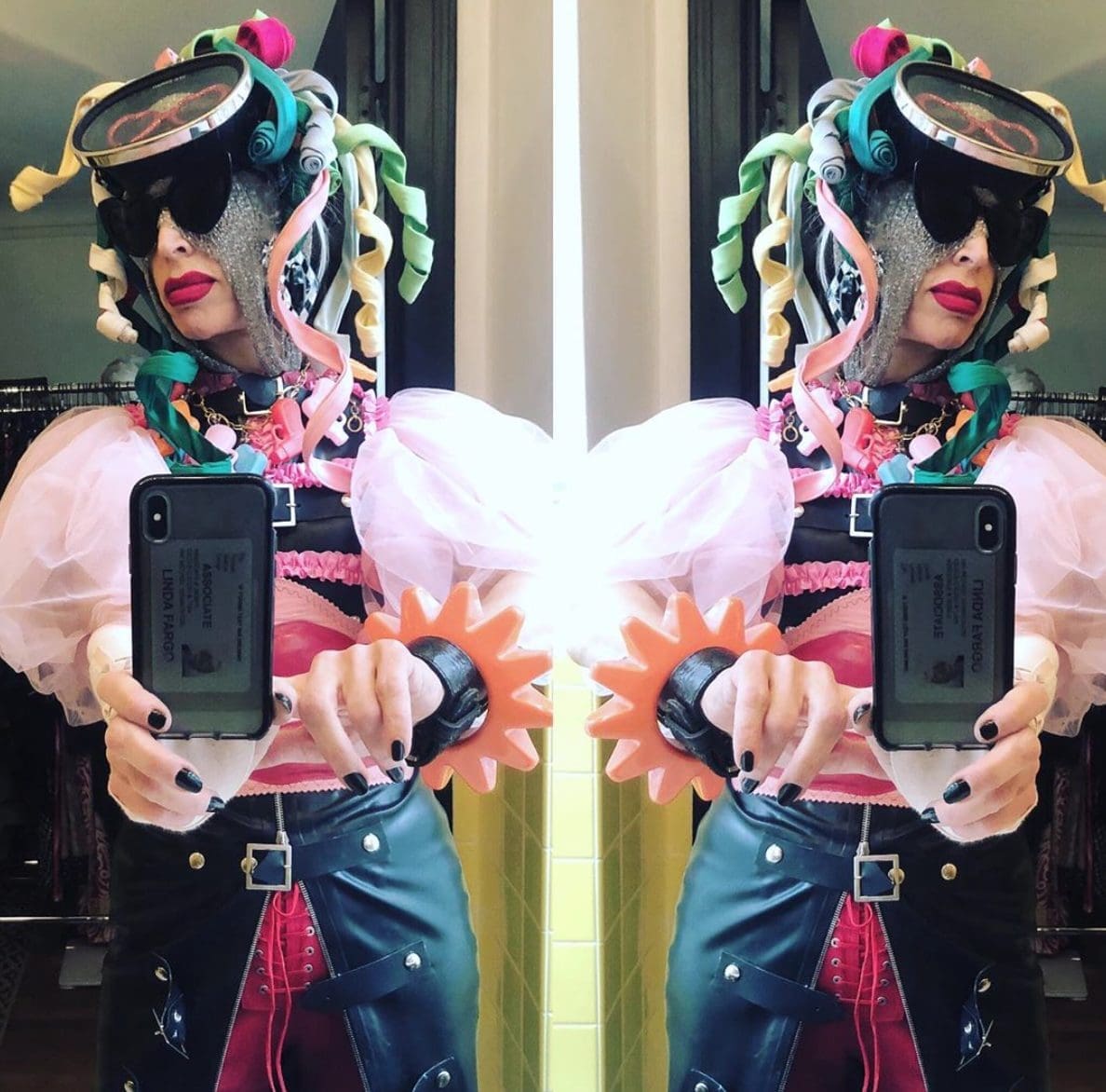 Linda Fargo at Allison Sarofim's 2019 Halloween party (Instagram photo)
