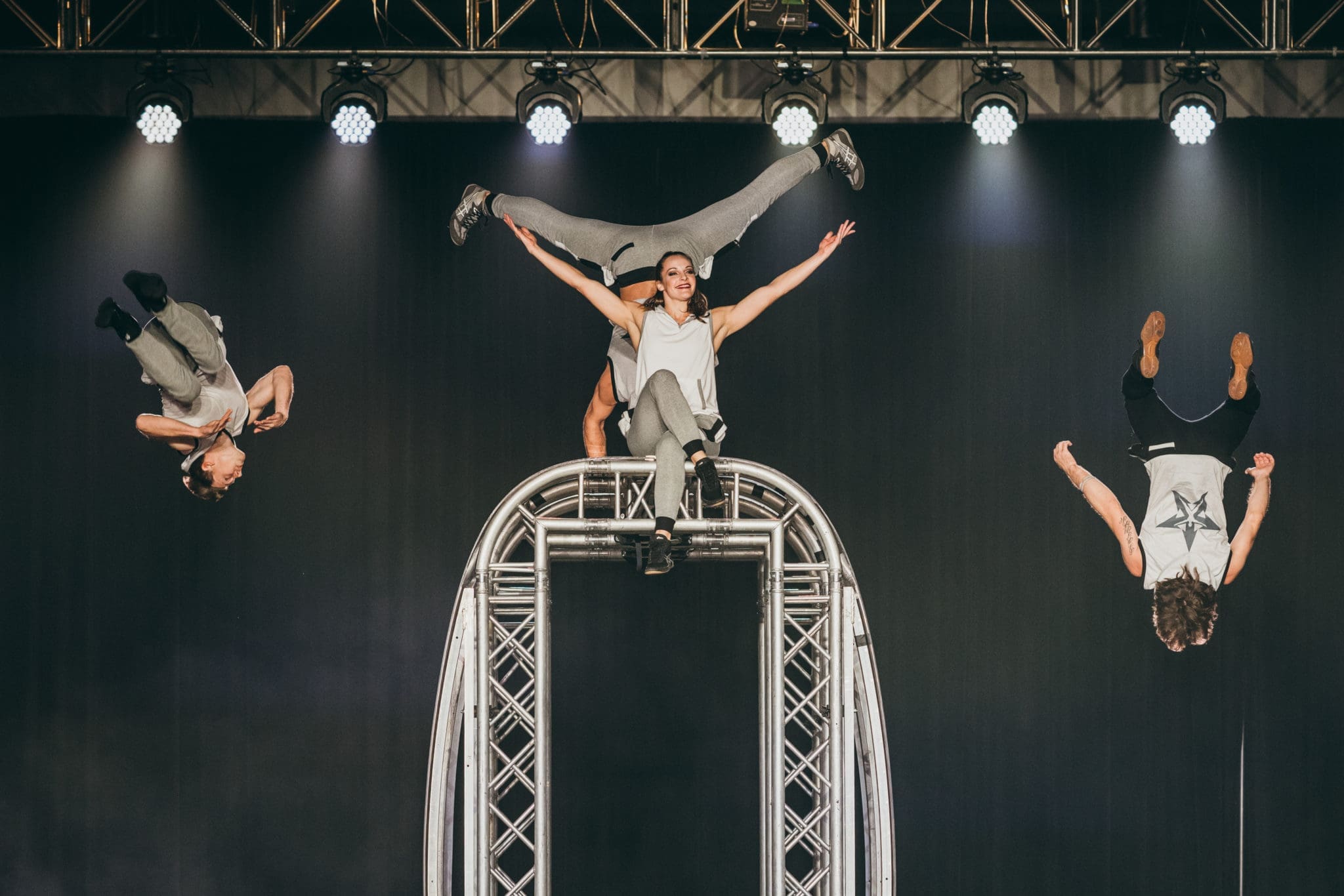 Highflying act by Antigravity (Photo by Chinh Phan)