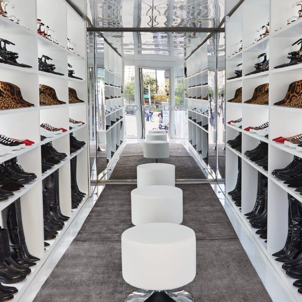The TM Mobile Closet is like an ice cream truck for shoe lovers.