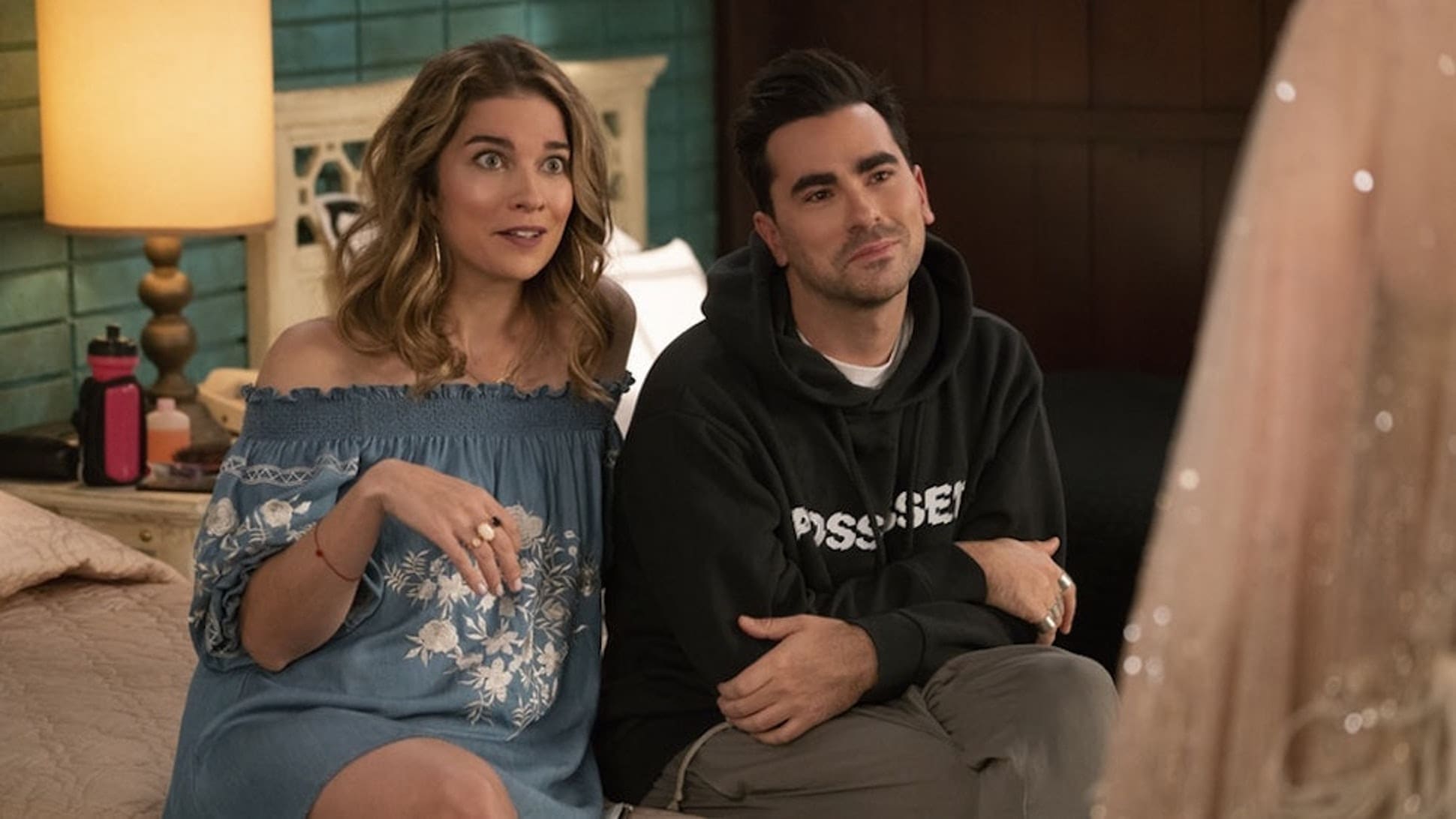 Schitt's Creek is always incredibly funny. 