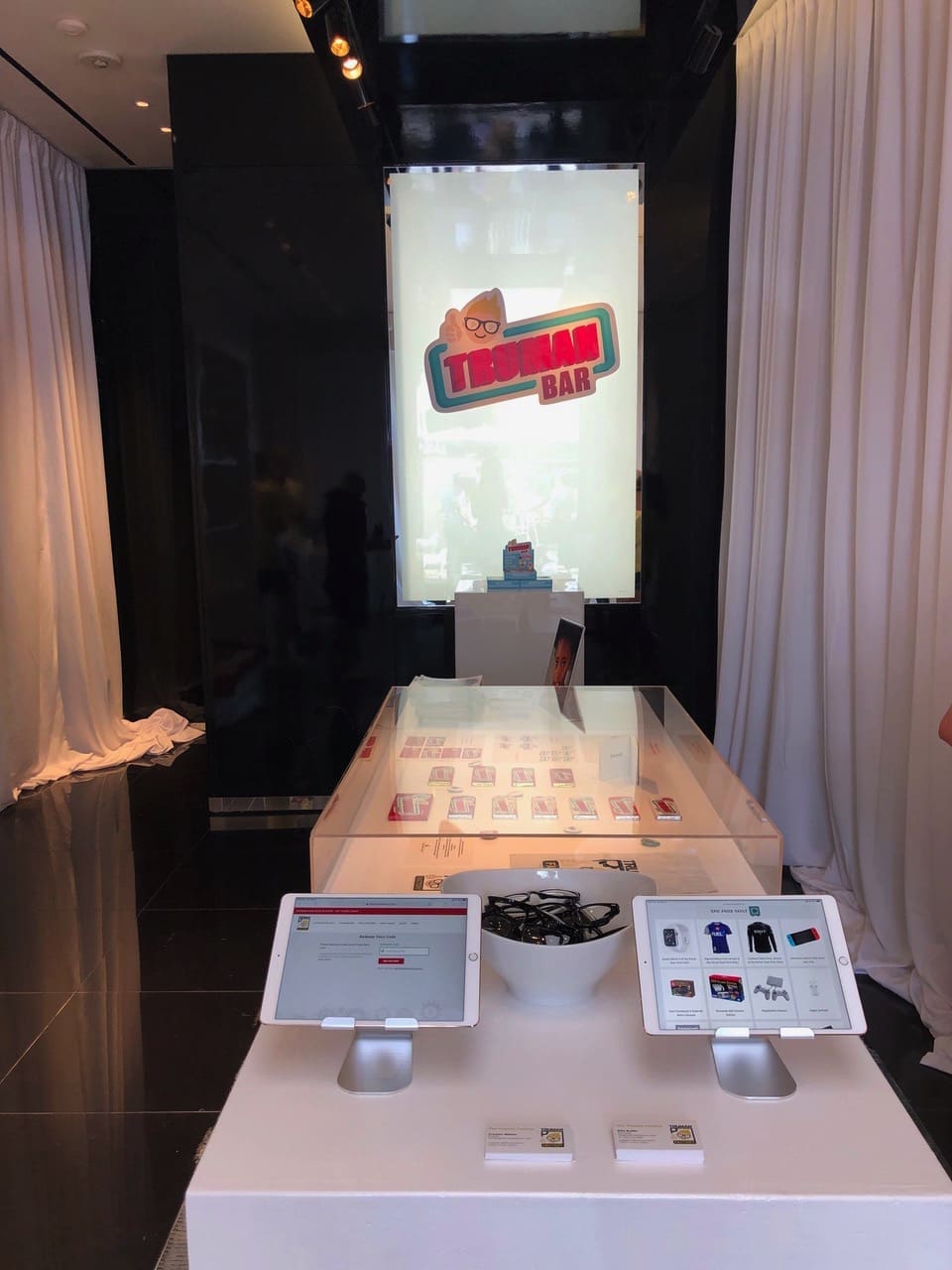 The pop-up Truman Factory.