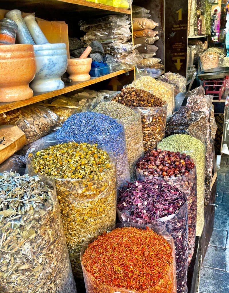 Dubai’s spice market is a top tourist attraction 