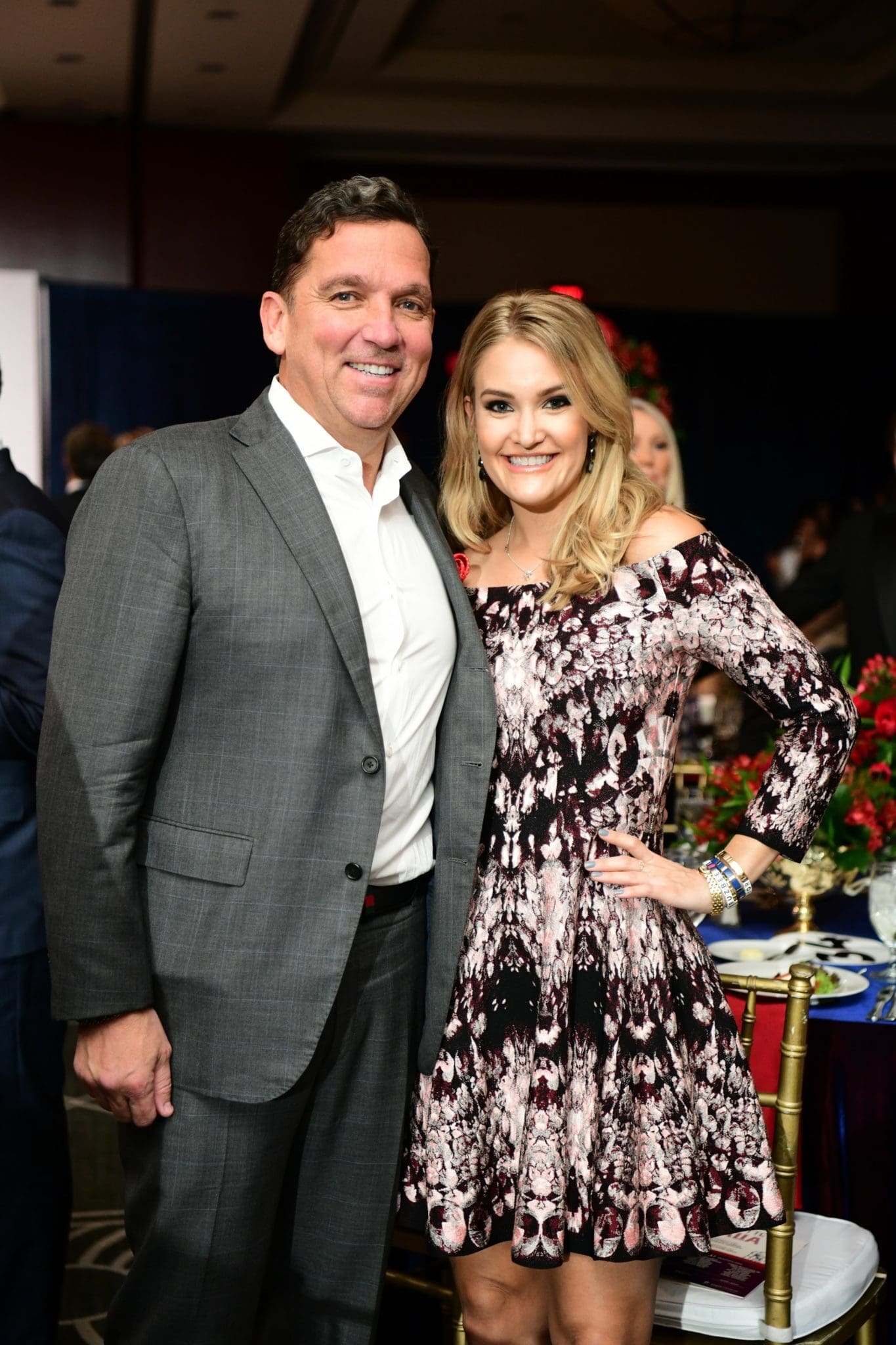 Tony Buzbee & Frances Moody at the 2019 Una Notte in Italia gala. (Photo by Daniel Ortiz)
