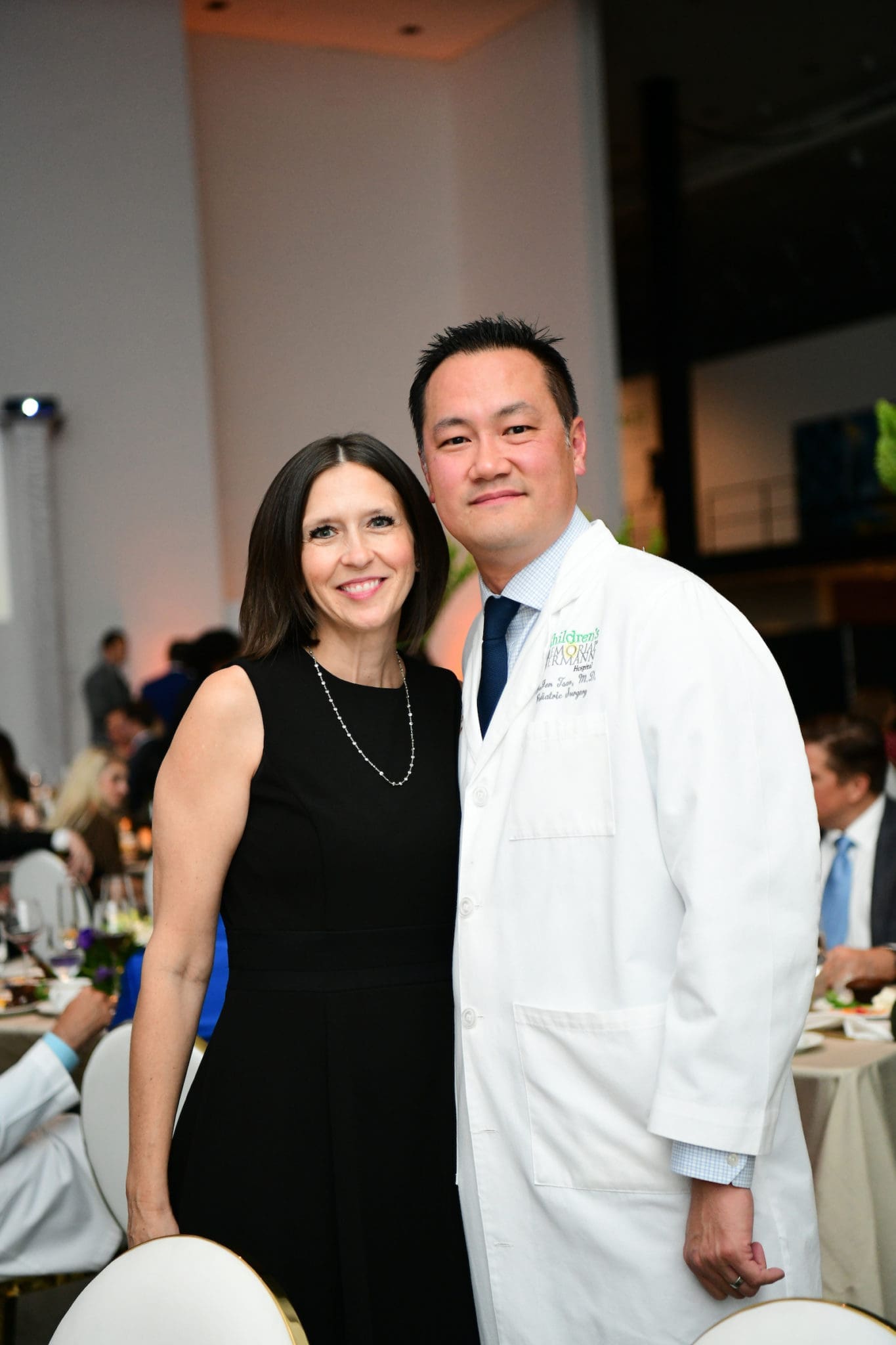 Courtney & Dr. KuoJen Tsao (Photo by Daniel Ortiz)