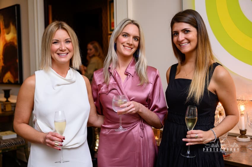 Jenny Corona, Charlotte Bentley, guest (Photo by Sarah Austin)
