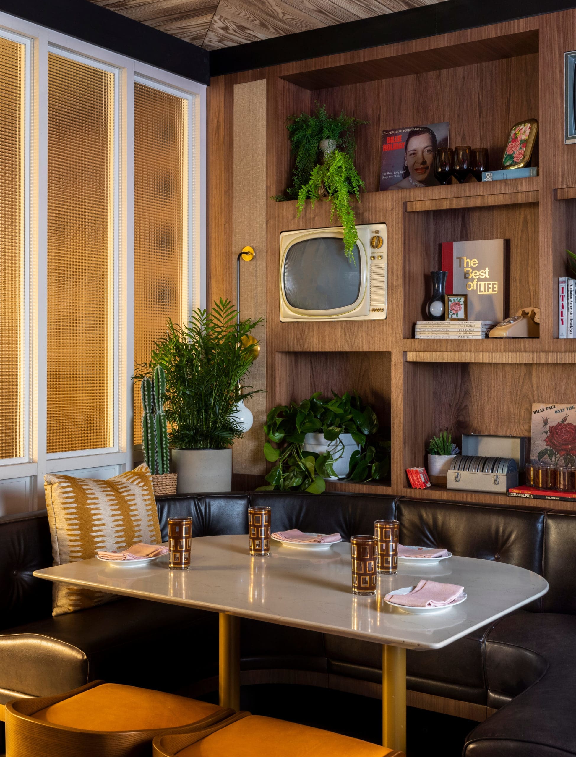 Rosalie's dining room is a homey place. (Photo by Julie Soefer)
