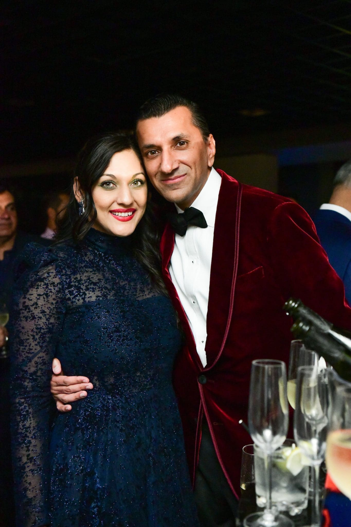 Sippi & Ajay Khurana chair the 2020 Houston Symphony Opening Night gala, scaled down from previous years, thanks to COVID-19. (Photo by Daniel Ortiz)