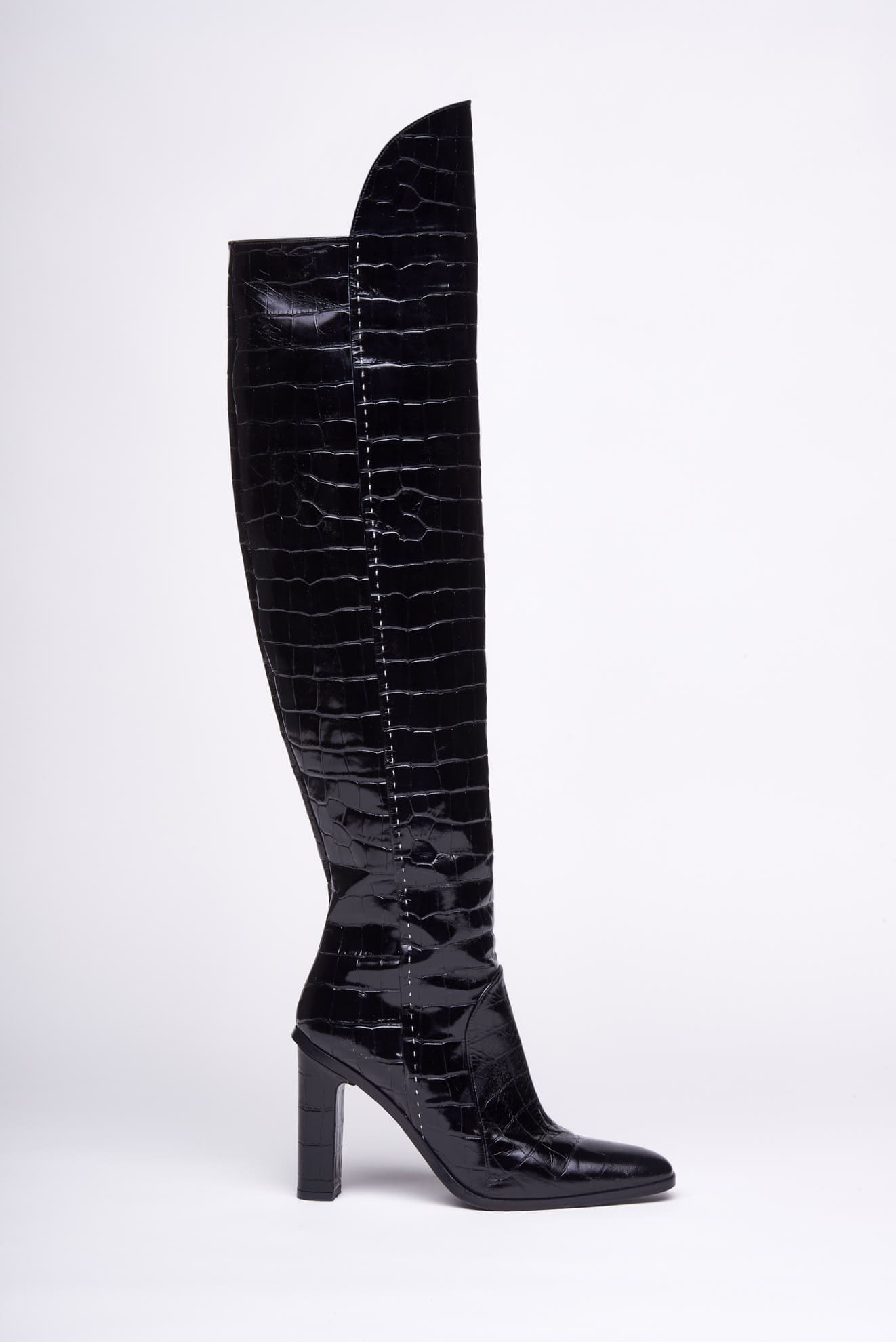 As well as over-the-knee boots.