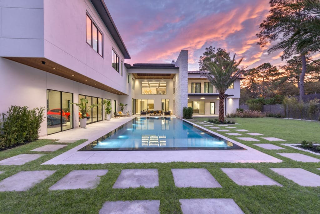 The Al Ross home on Memorial Drive presented an exciting challenge for  Benjamin Johnston Design talents. (Photo by Jeff Myers Photography)
