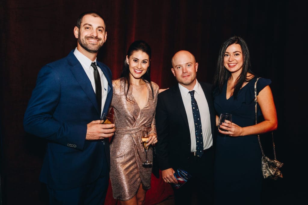 Elias & Amy Bahar, Jordan Webster, Jackie Deliantis (Photo by Turk Studio)