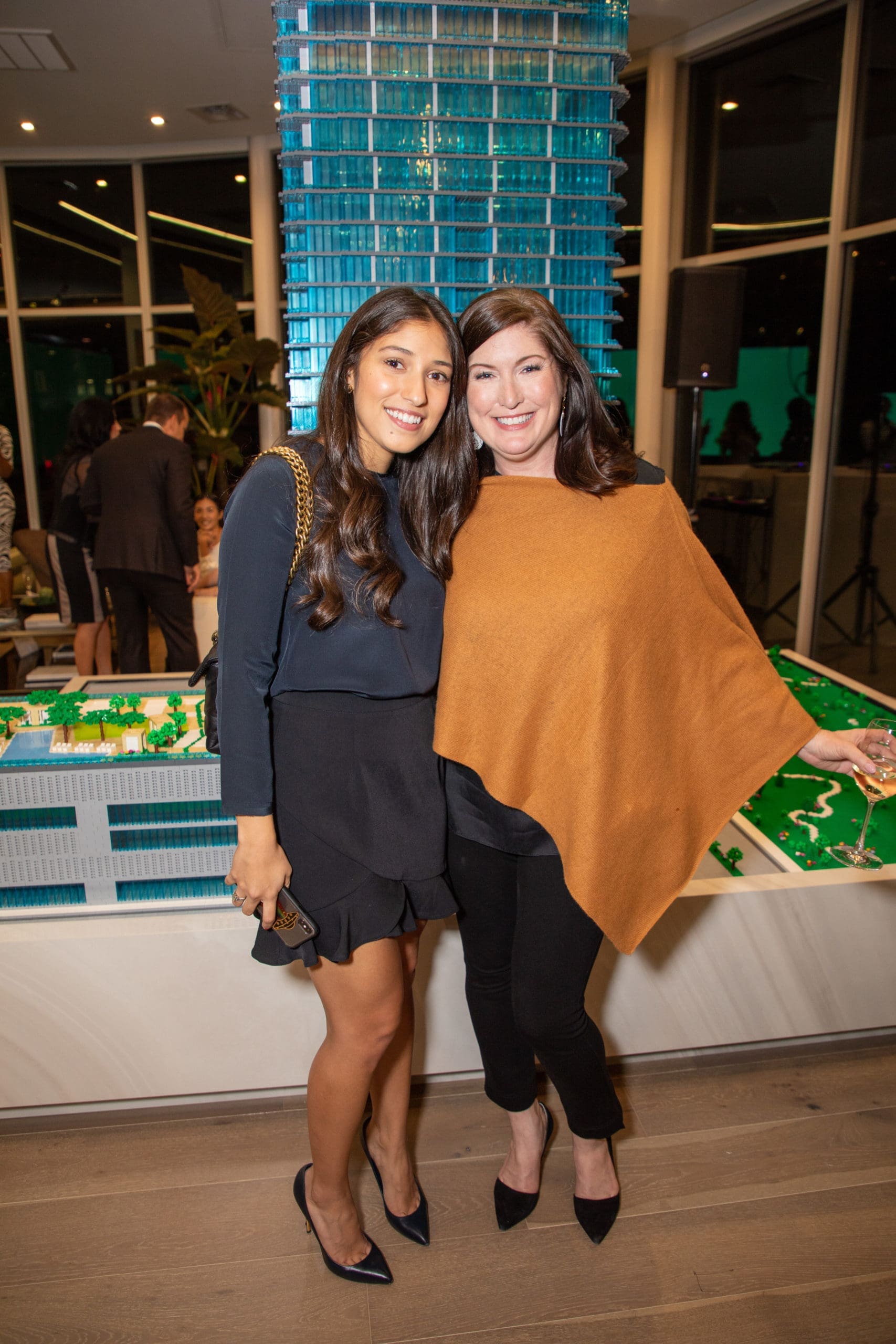 Bianca Chowdhury, Kristina Houston (Photo by Ruben Escobar)