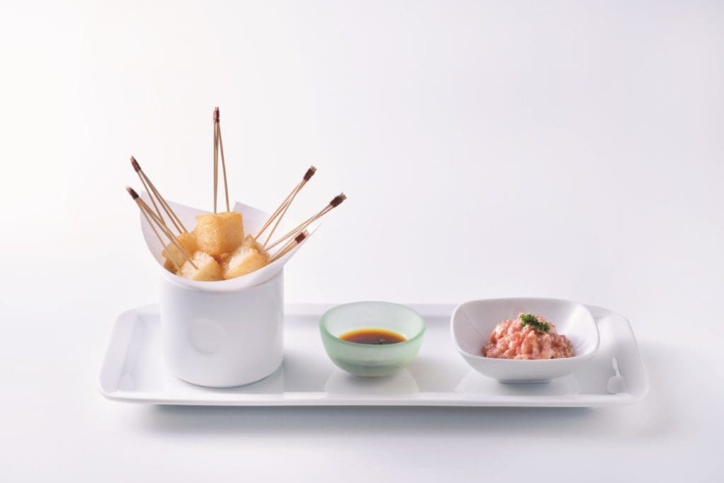 Crispy Rice with Spicy Tuna is one memorable Nobu dish.