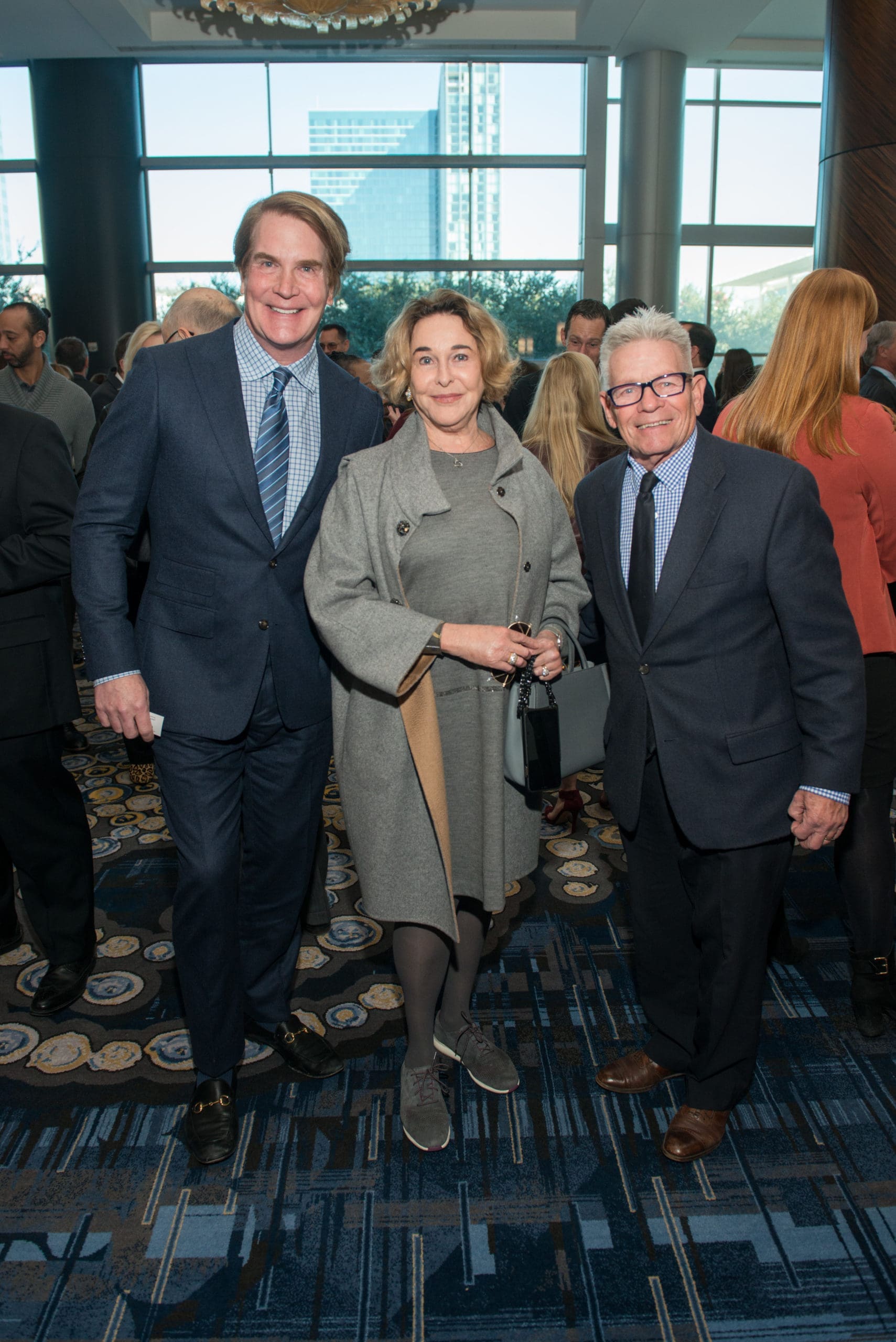 George Lancaster, Barbara Hines, Bob Hopkins (Photo by Jacob Power)