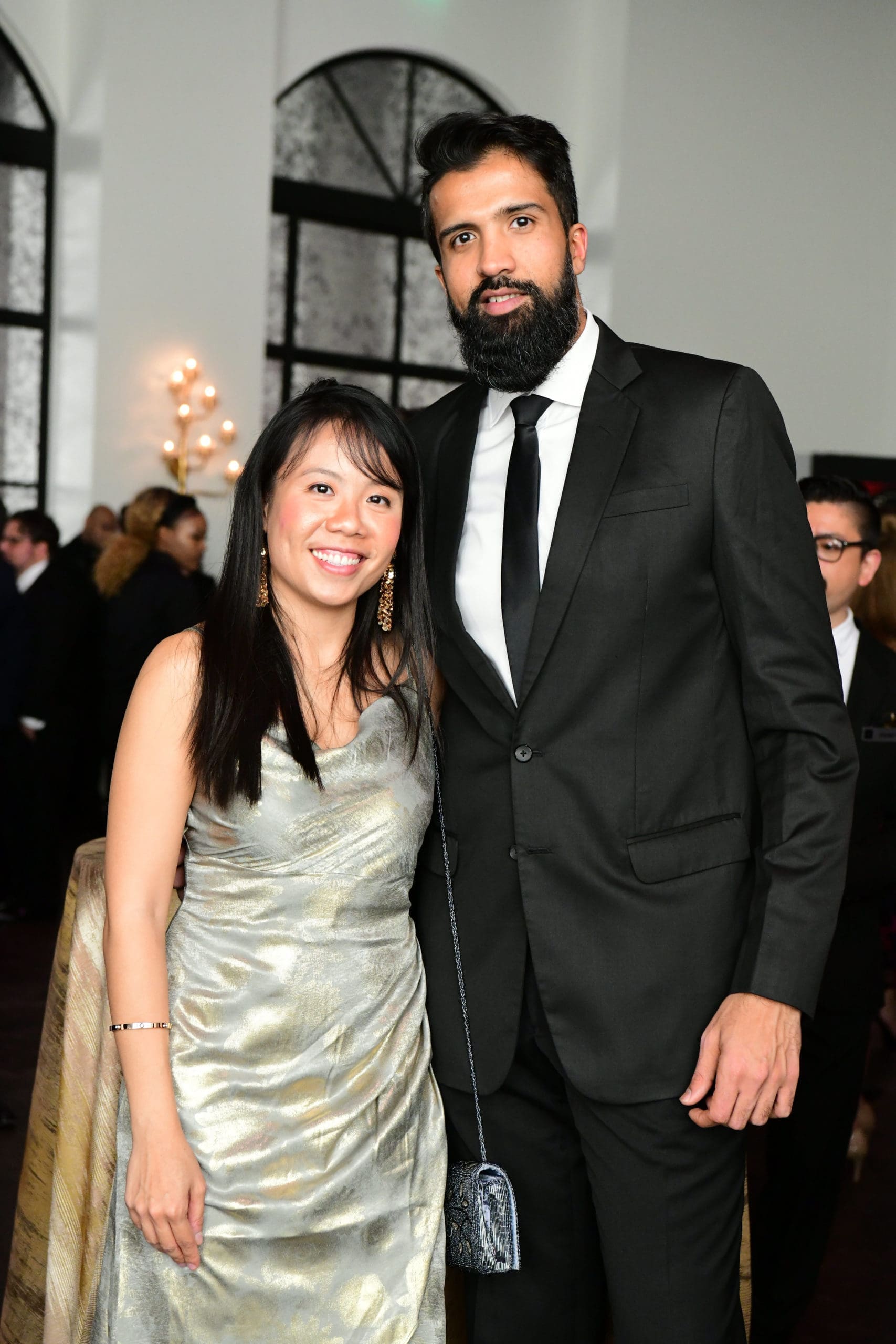 Geraldine Cheang, Alok Menon (Photo by Daniel Ortiz)