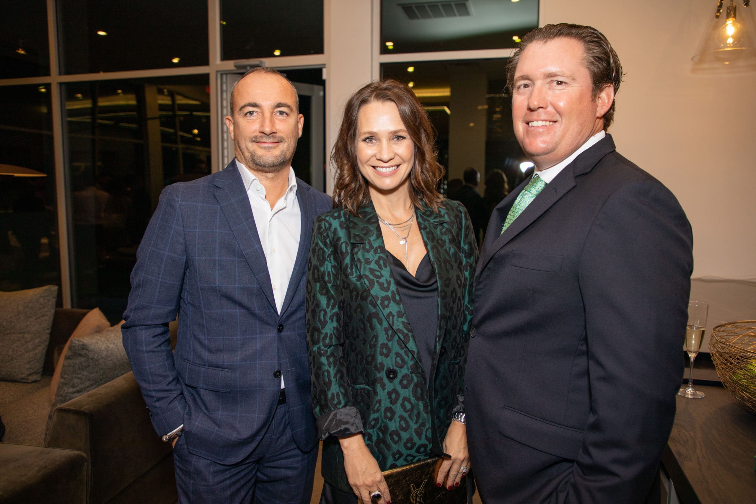 Gianluca Fossat, Genevieve Kroeker, Marcus Thigpen (Photo by Ruben Escobar)