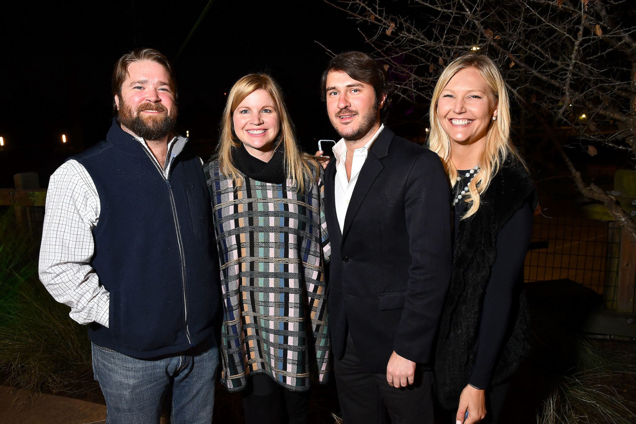 Grant & Lindsay Amburn, Drew Williams, Ashley Underwood (Photo by Dave Rossman)