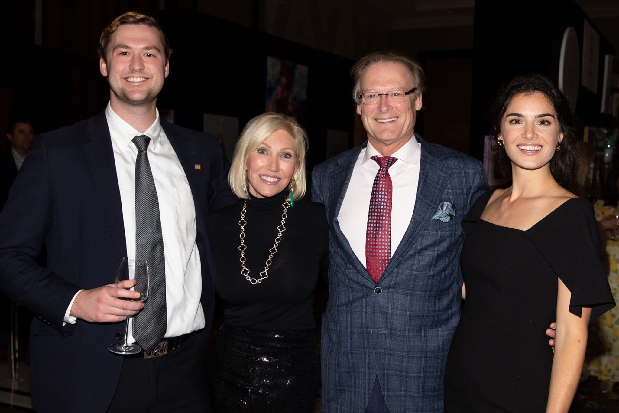 Henry Mentz, Lori Raijman, Dr. Henry Mentz, Haley Bowen (Photo by Mari Rice)