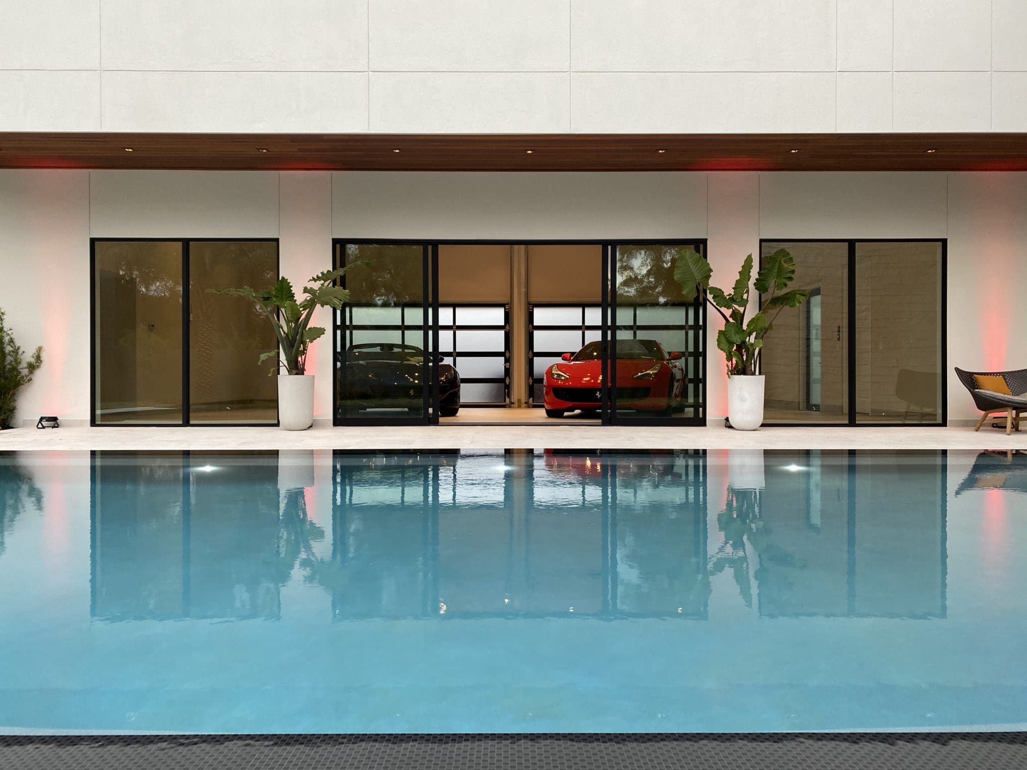 When a home garage is actually a Ferrari showroom. (Photo courtesy Brightcatch Media) (Photo by Courtesy Brightcatch Media)
