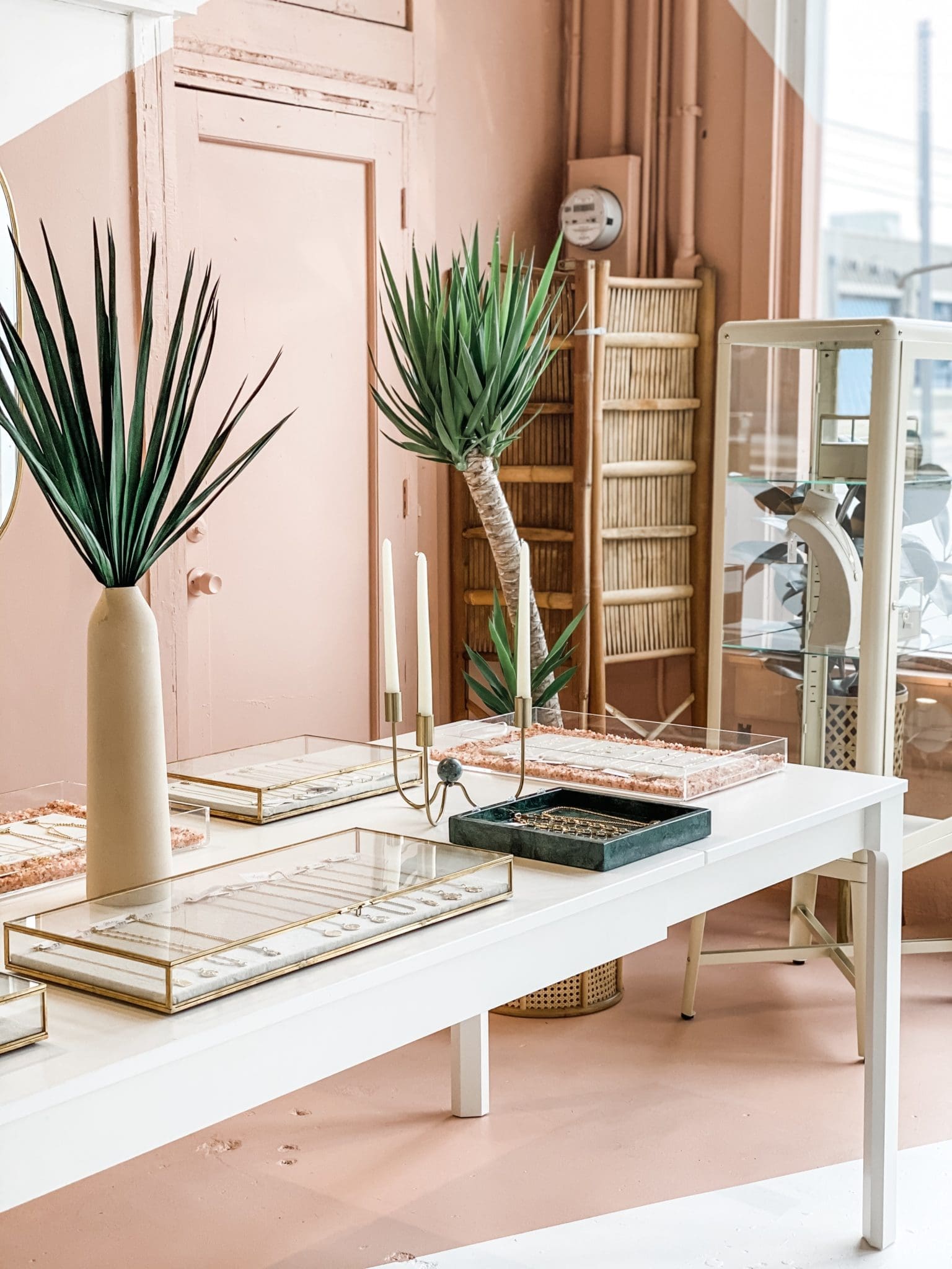Mod+Jo's Bishop Arts storefront doubles as a studio.