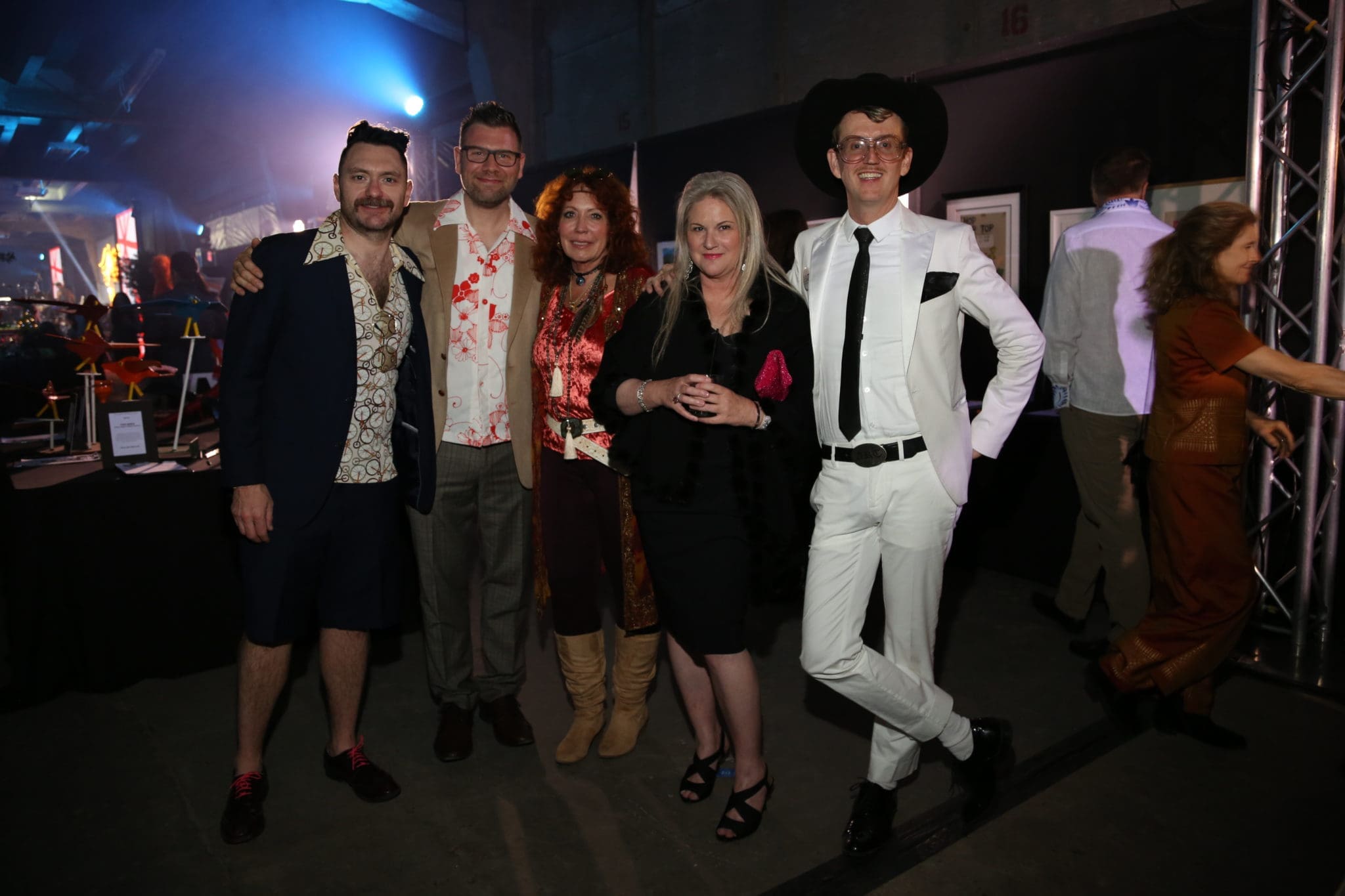 John Abodeely, Ed Kachinske, Lynette Wallace, Heidi Vaughan, Alton DuLaney (Photo by Mike Herrera)