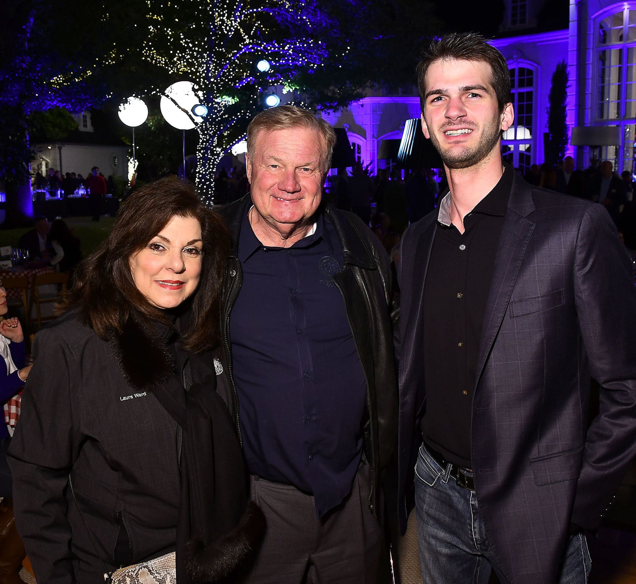 Laura Ward, Keith Mosing, Michael Fertitta (Dave Rossman photo)