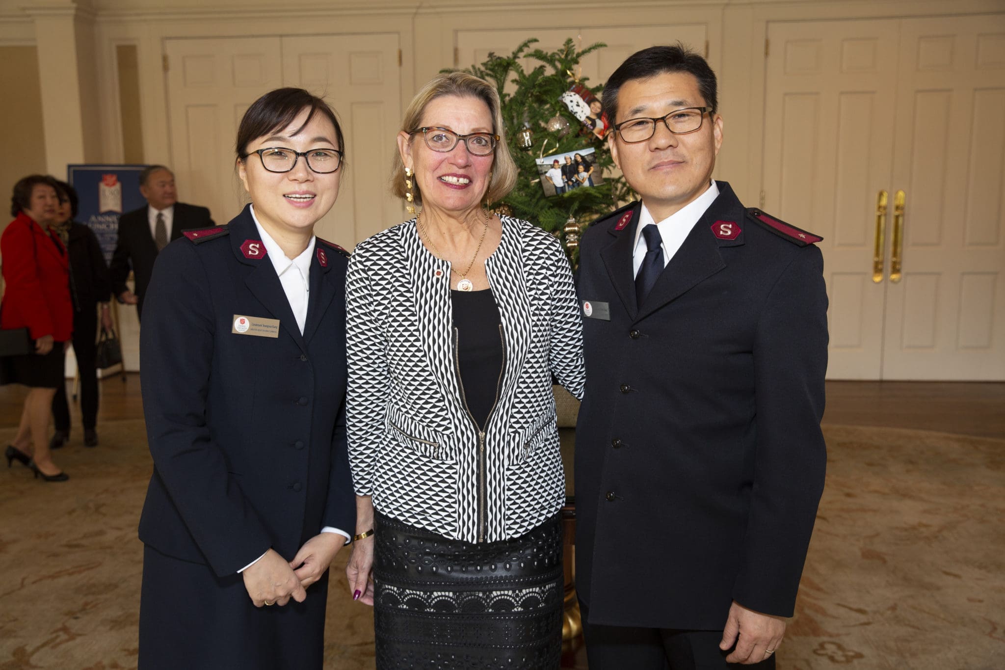 Lt. Youngsen Kang, Stick Delaup, Lt. Peter Kang