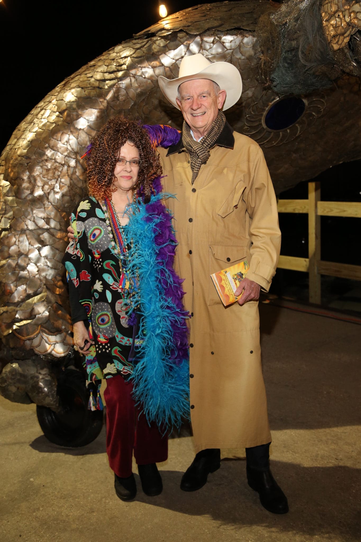Martha Claire Tompkins, Bob Richter (Photo by Mike Herrera)