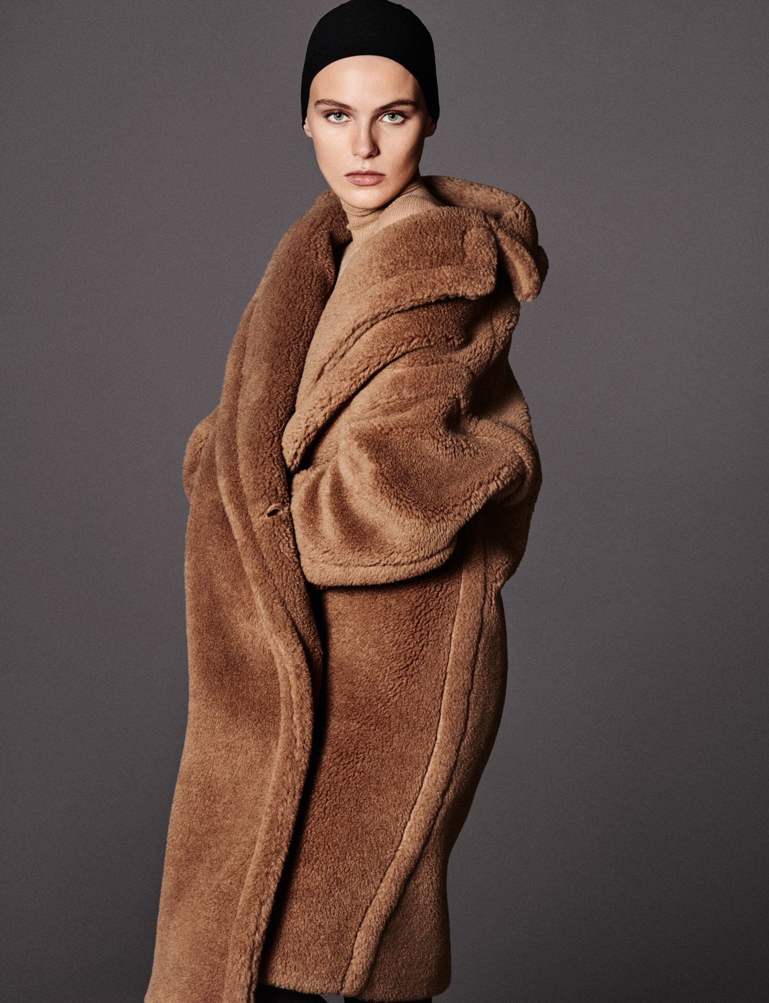 Teddy Camel Coat by Max Mara