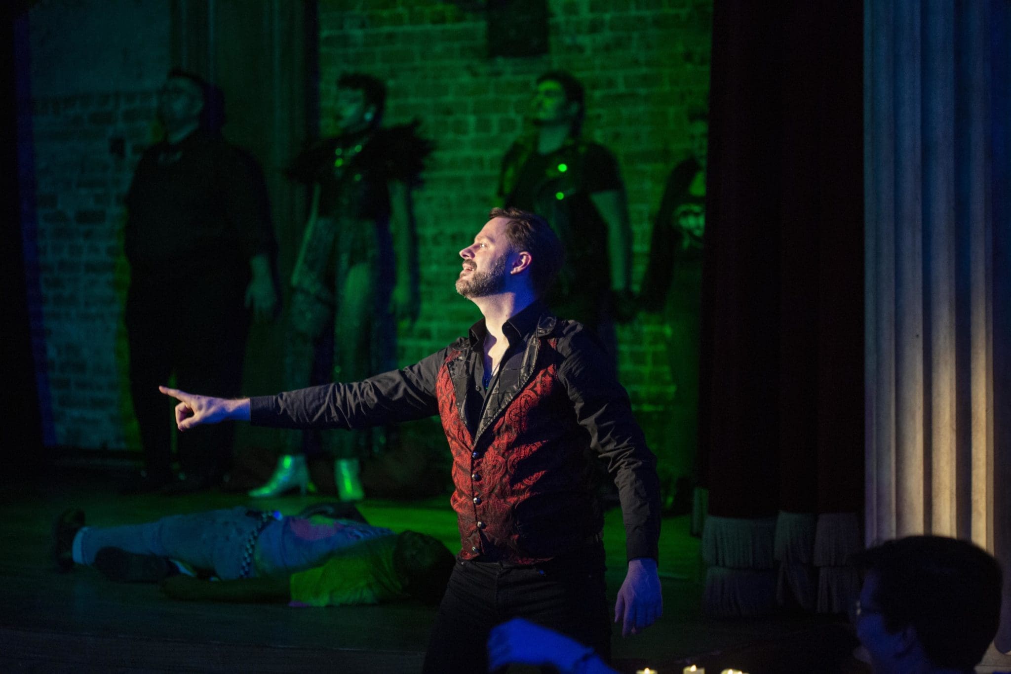Beware the seductive powers of Detroit (Brad Goertz).  (Photo by Claire Logue)