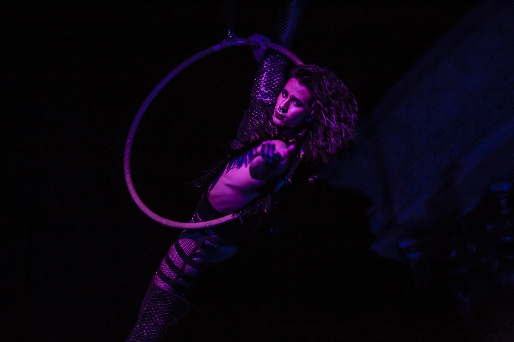 The supernatural creatures of Pulsate beckon into the night.  (Photo by Claire Logue)