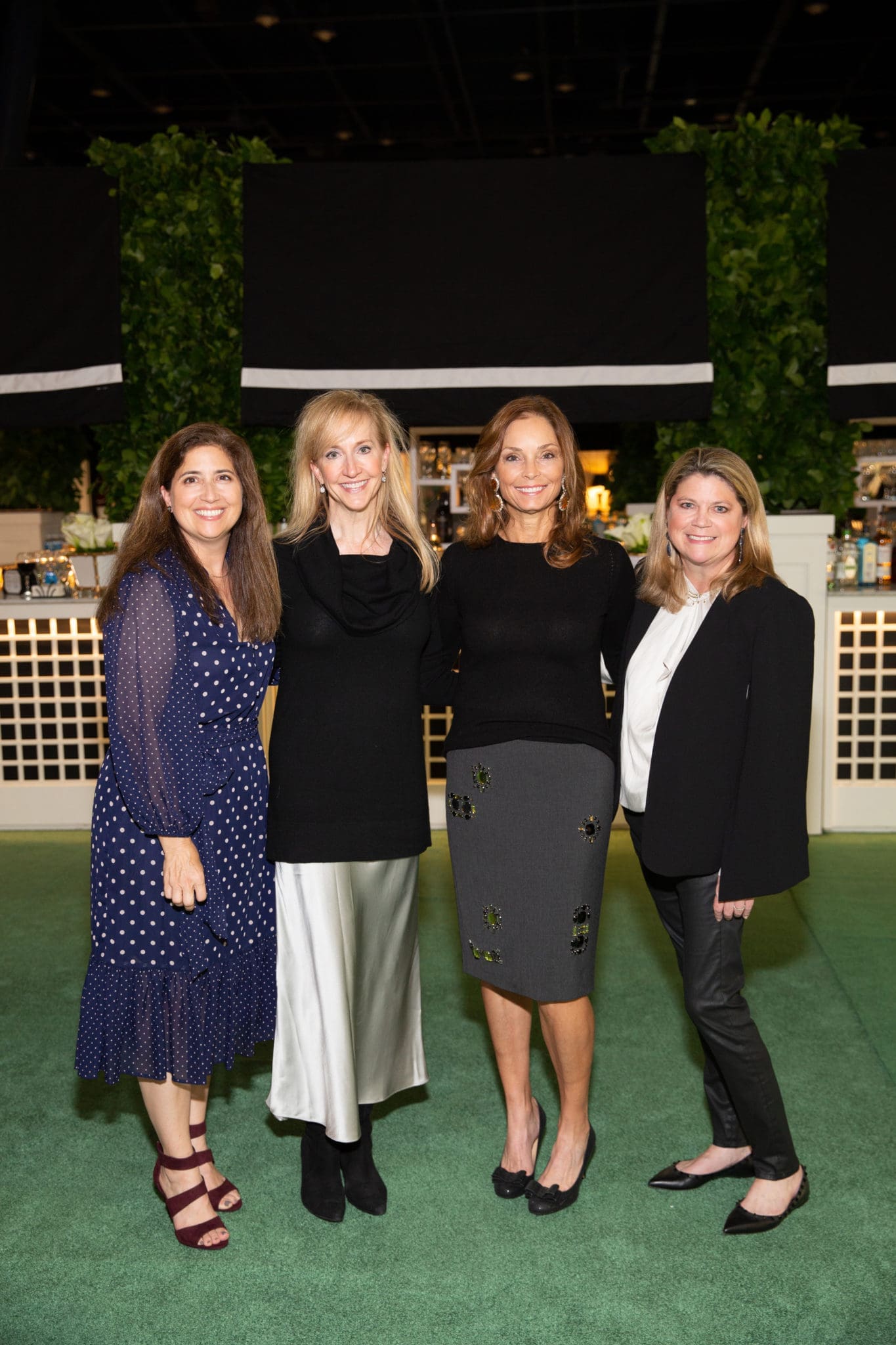 Preview Party co-chairs Brooke Solcher, Tricia Blalock, Judy Ann McCartney, Beth Evans (Photo by Jenny Antill Clifton)