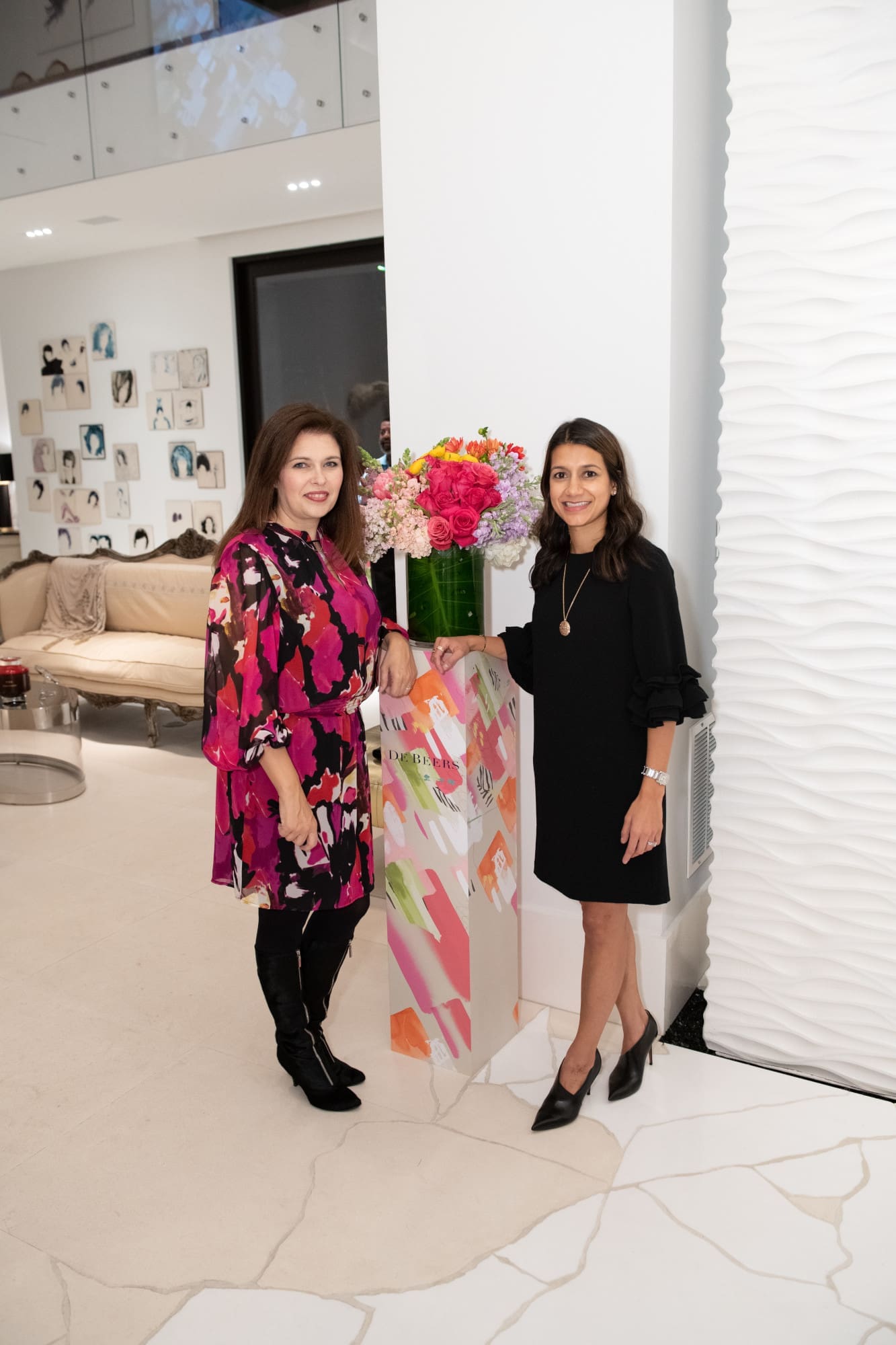 Rene Chapman-Wood, Pooja Johari (Photo by Emile Browne)