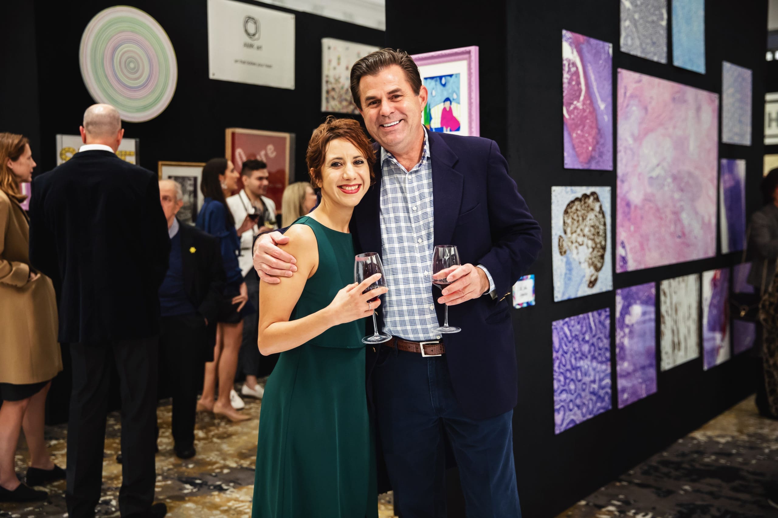 Aida Eltorie & David Titus of Sagis Diagnostics (Photo by Mari Rice)