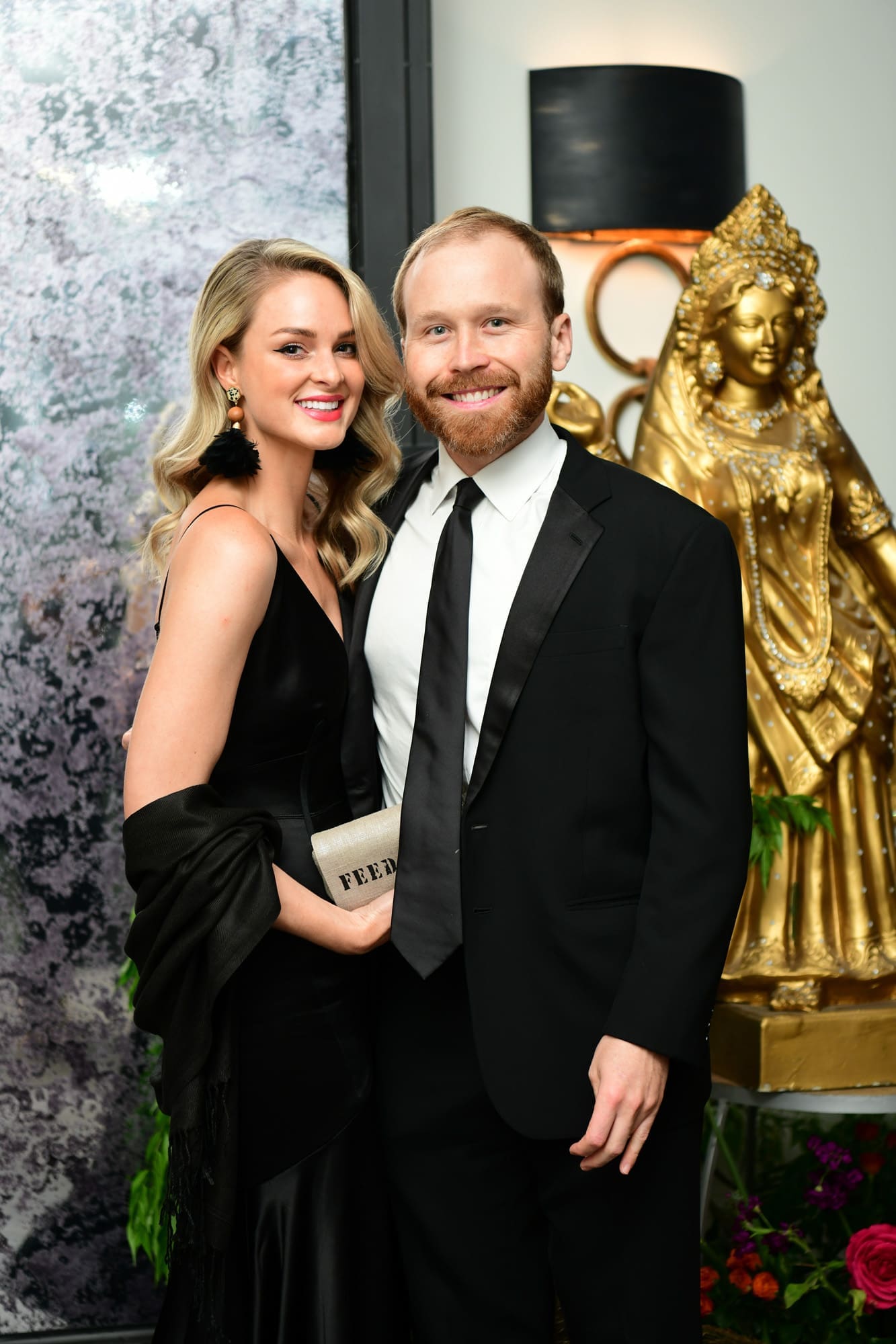 Sarahbeth & Pierce Bush at the Jungle Book gala, just because he's running for Congress. (Photo by Daniel Ortiz)