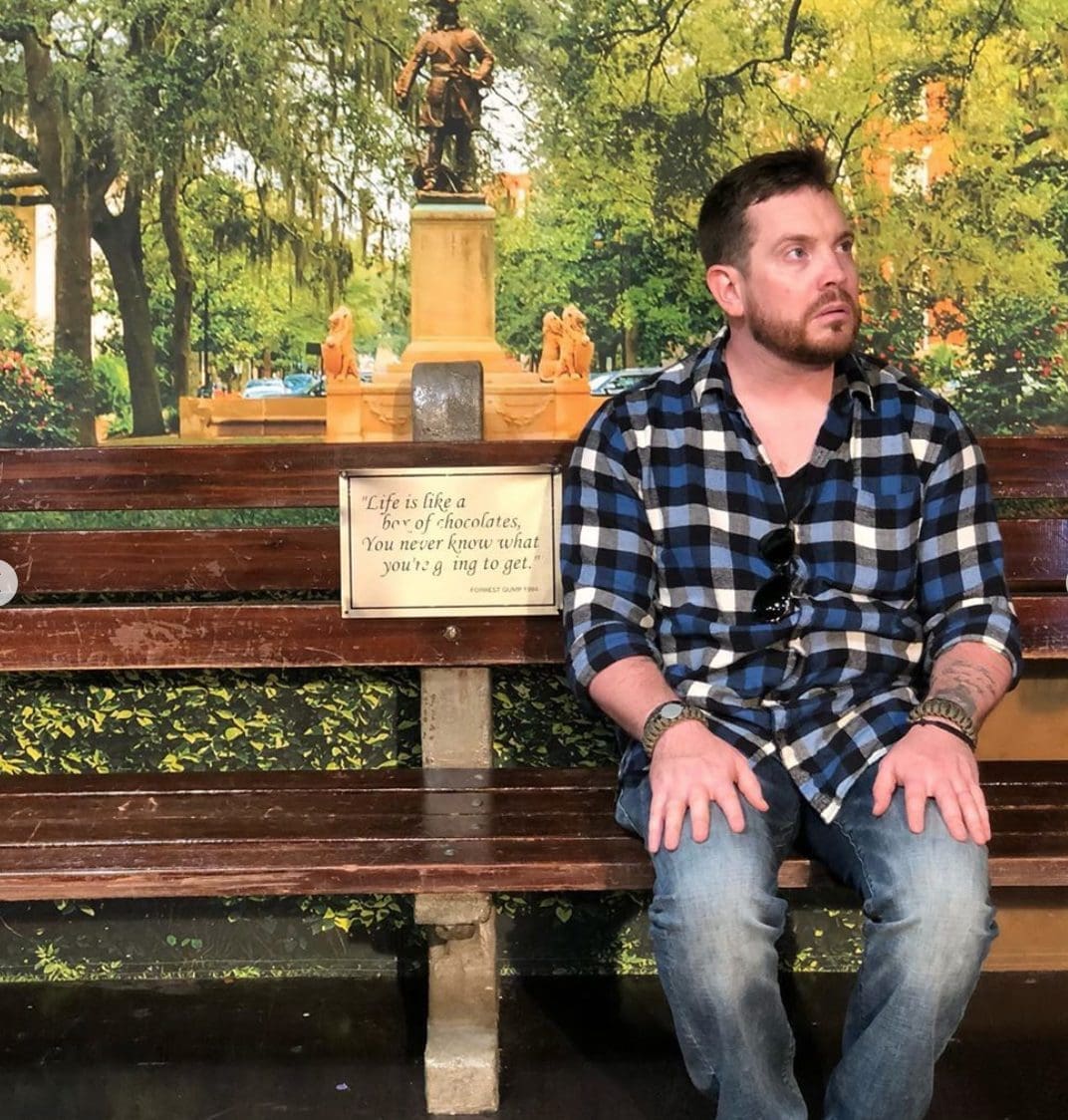 Anyone can be Forrest Gump at Movietopia (Instagram photo)