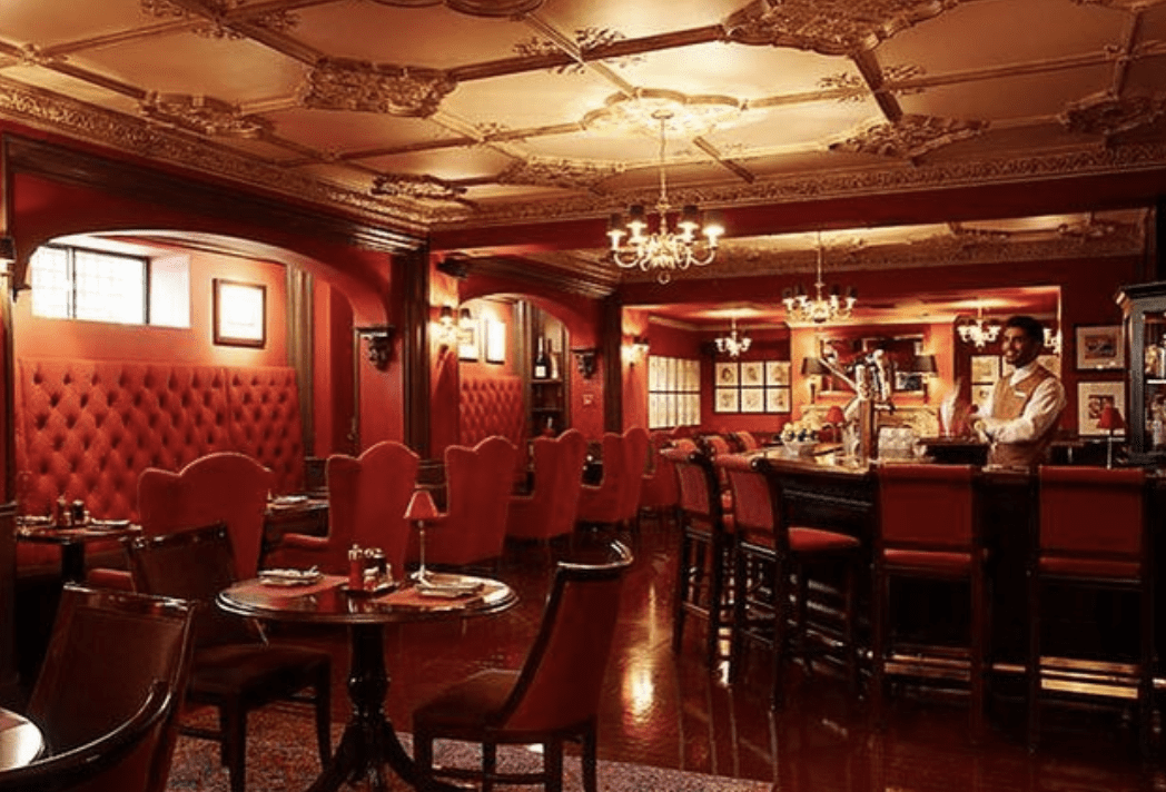 The legendary Off The Record Bar is the perfect place to mingle with political big wigs over martinis. 