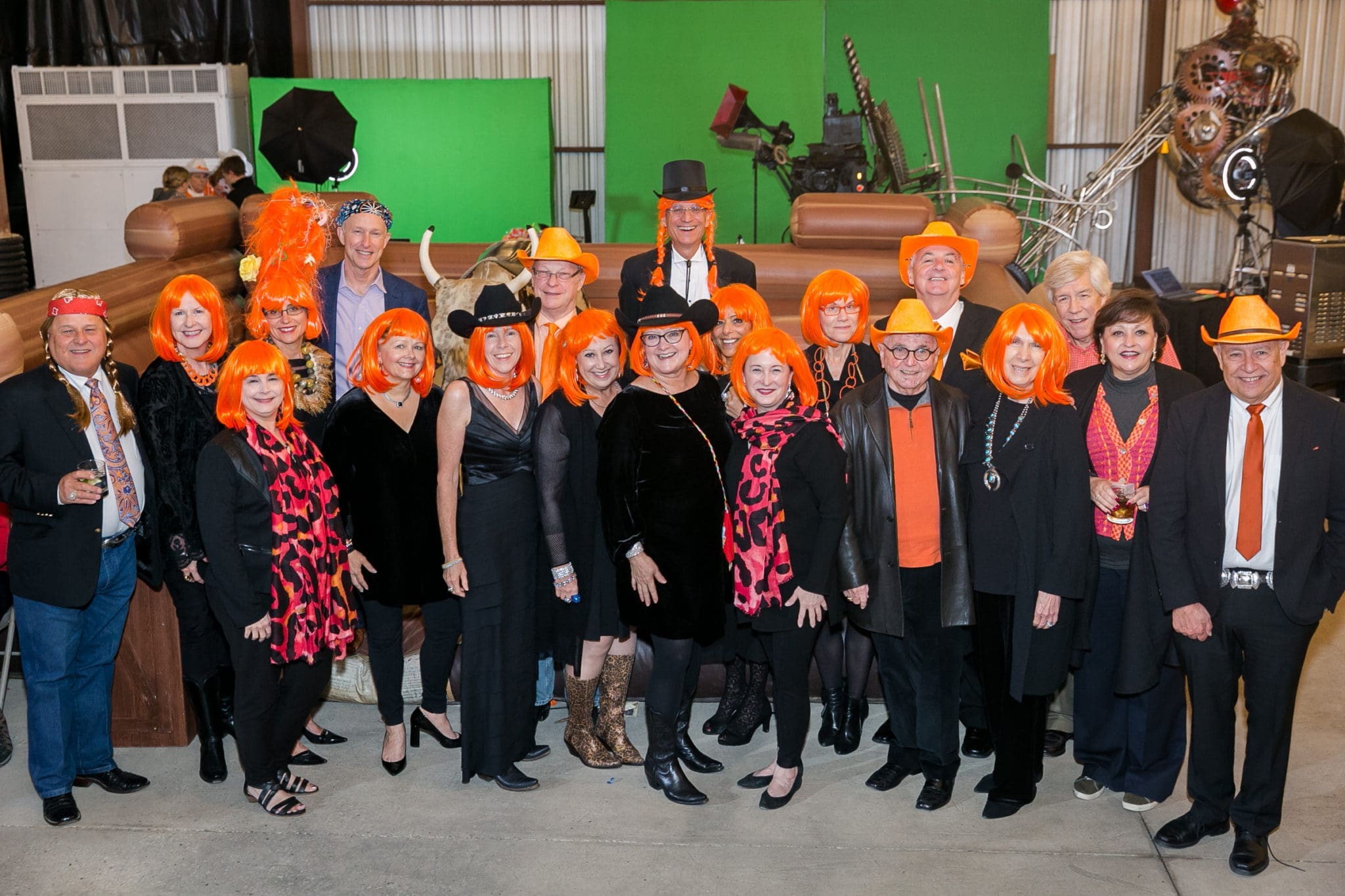 The Orange Wig Crew (Photo by Emily Jaschke)
