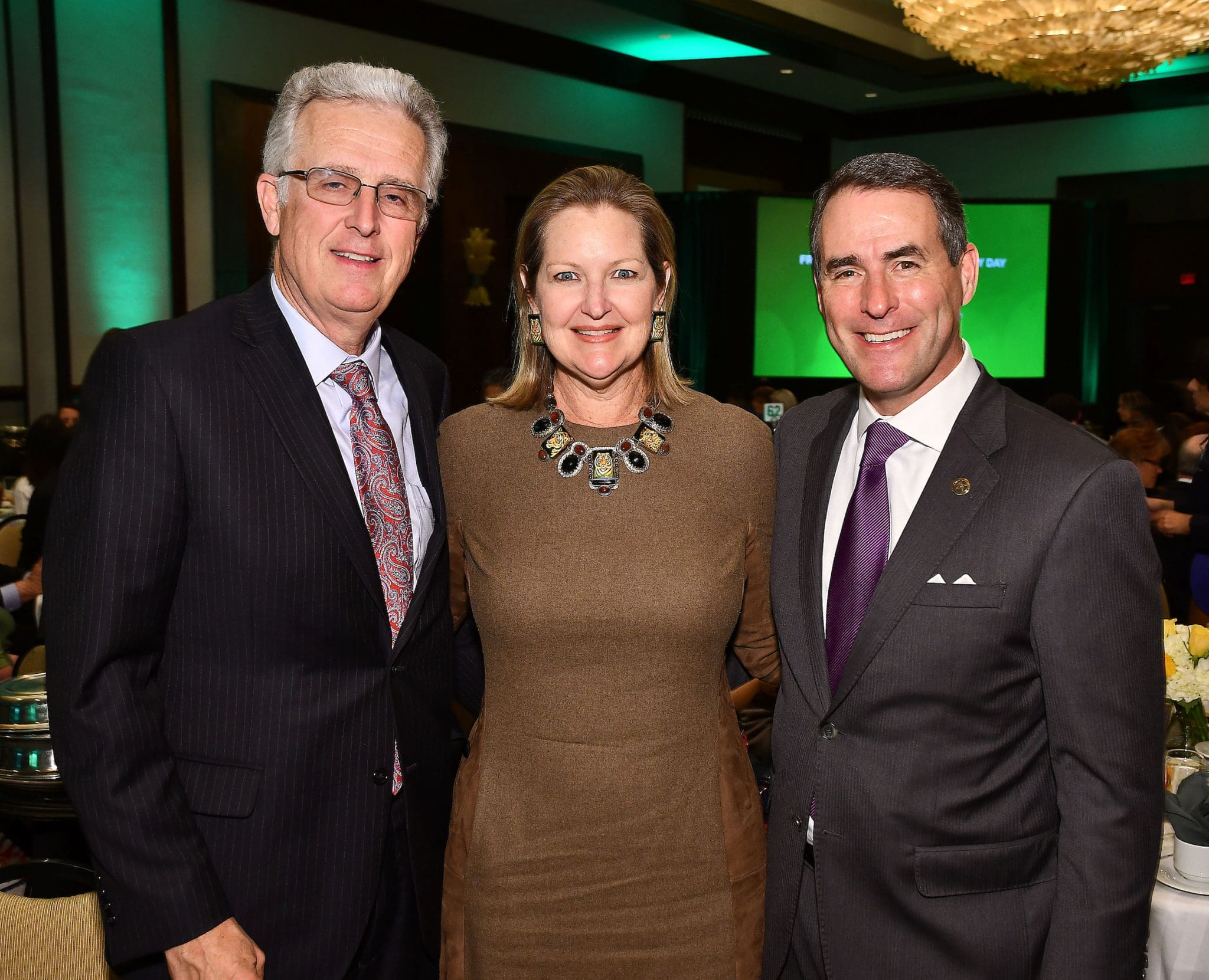 Tom Moore, Joella & Steve Mach (Photo by Dave Rossman)