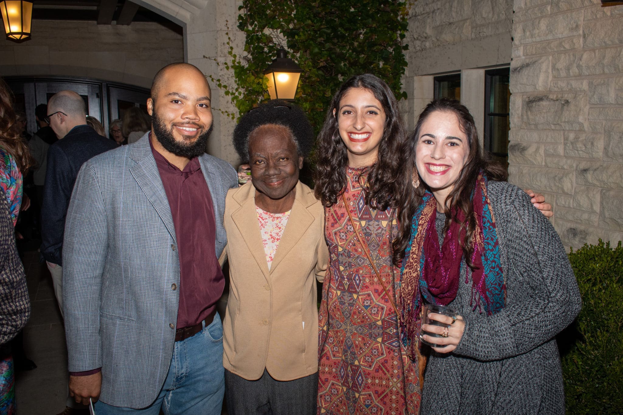  Daniel & Sheila Anderson, Emily Foxman, Taylor Kaminsky (Photo by Emily Jaschke)