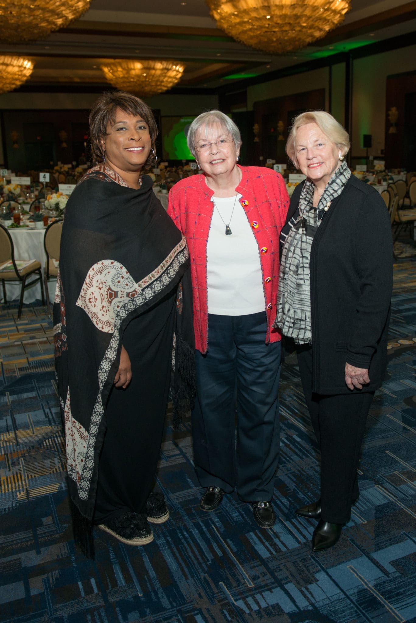 Zina Garrison, Kathrine McGovern, Donna Cooper (Photo by Jacob Power)